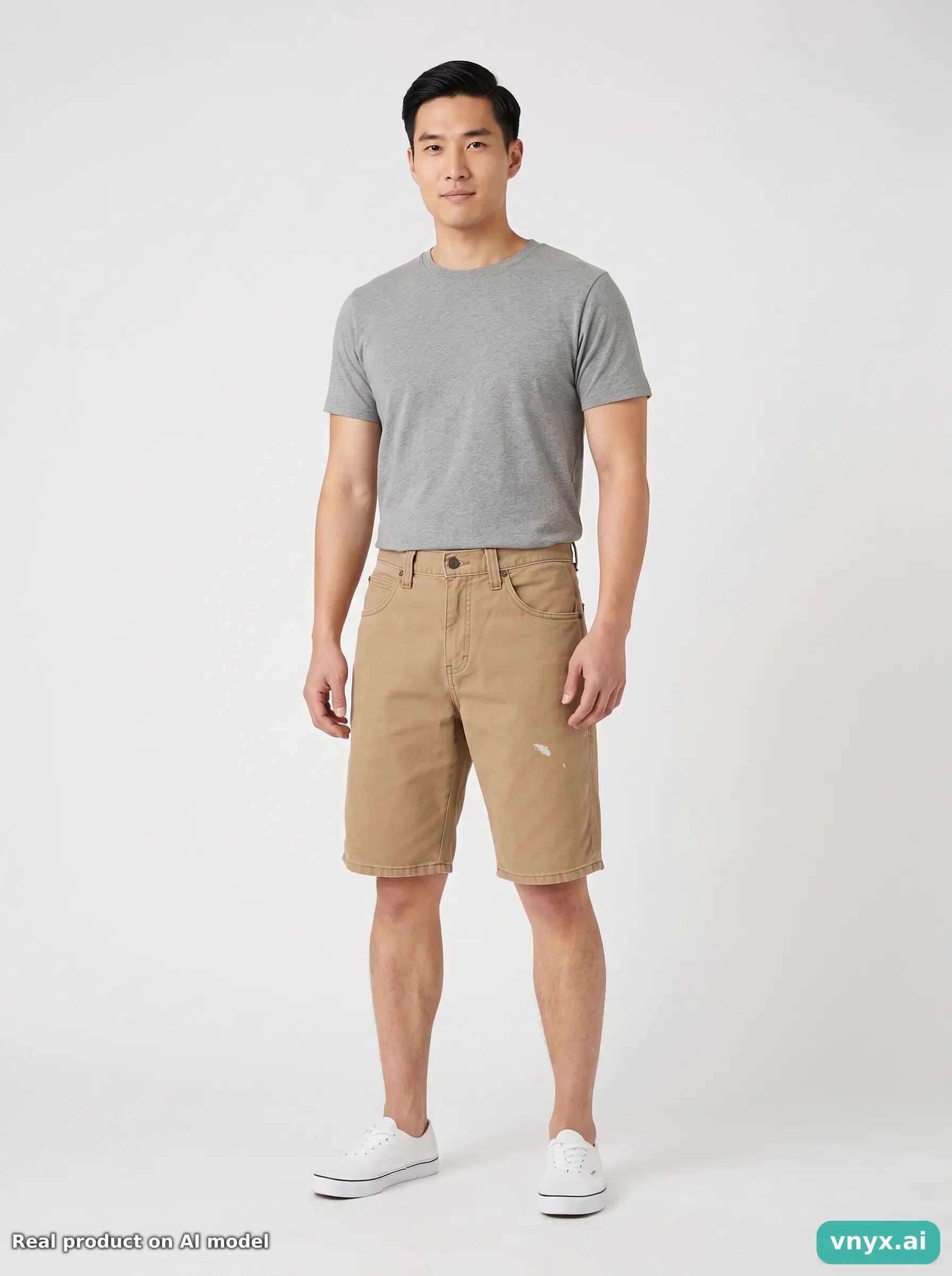 Second Life - Vintage Dickies Khaki Shorts Men 28 3/6