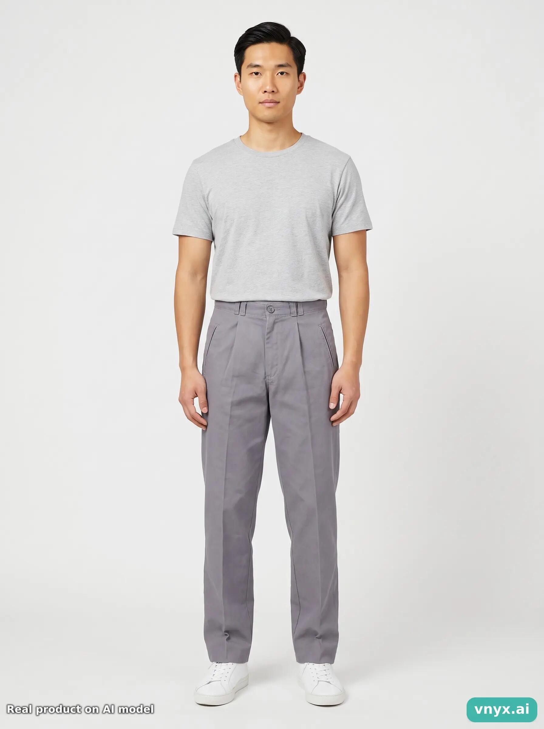 Second Life - Vintage Levi's Grey Trousers Men W30 L34 3/6