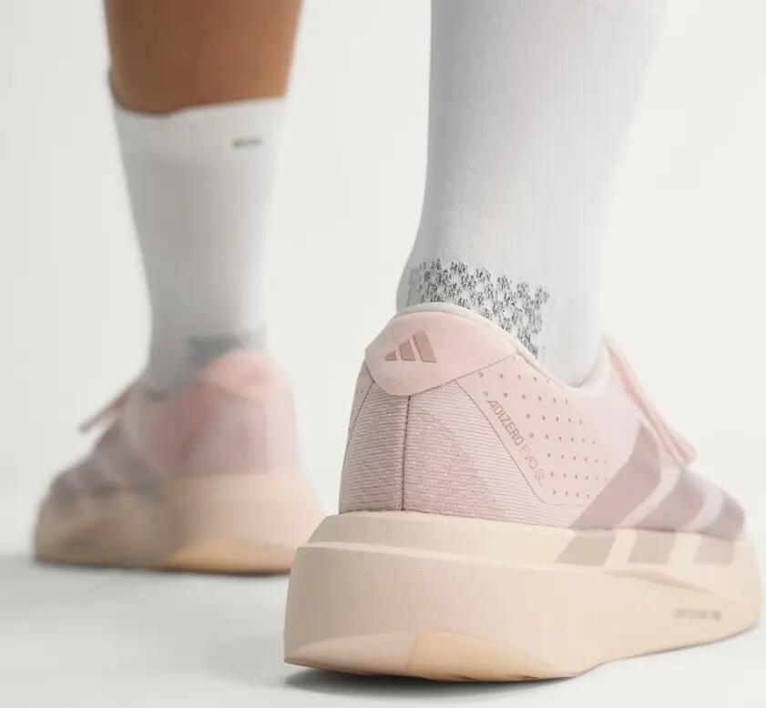 Zapatos de correr Adidas Adizero EVO SL Beige 4/8