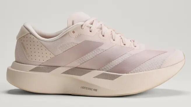 Zapatos de correr Adidas Adizero EVO SL Beige 3/8