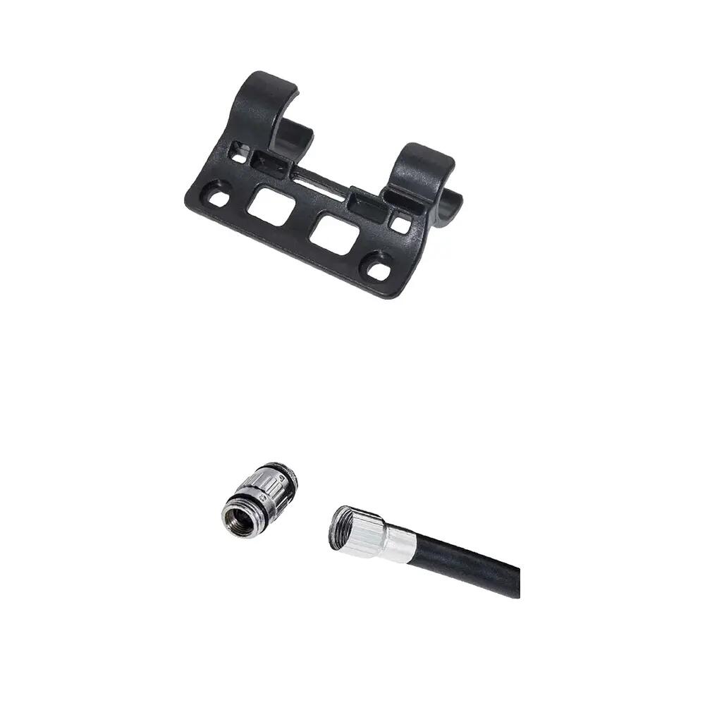 Pompa BRN Mini con Manómetro Plata 100 PSI 2/2