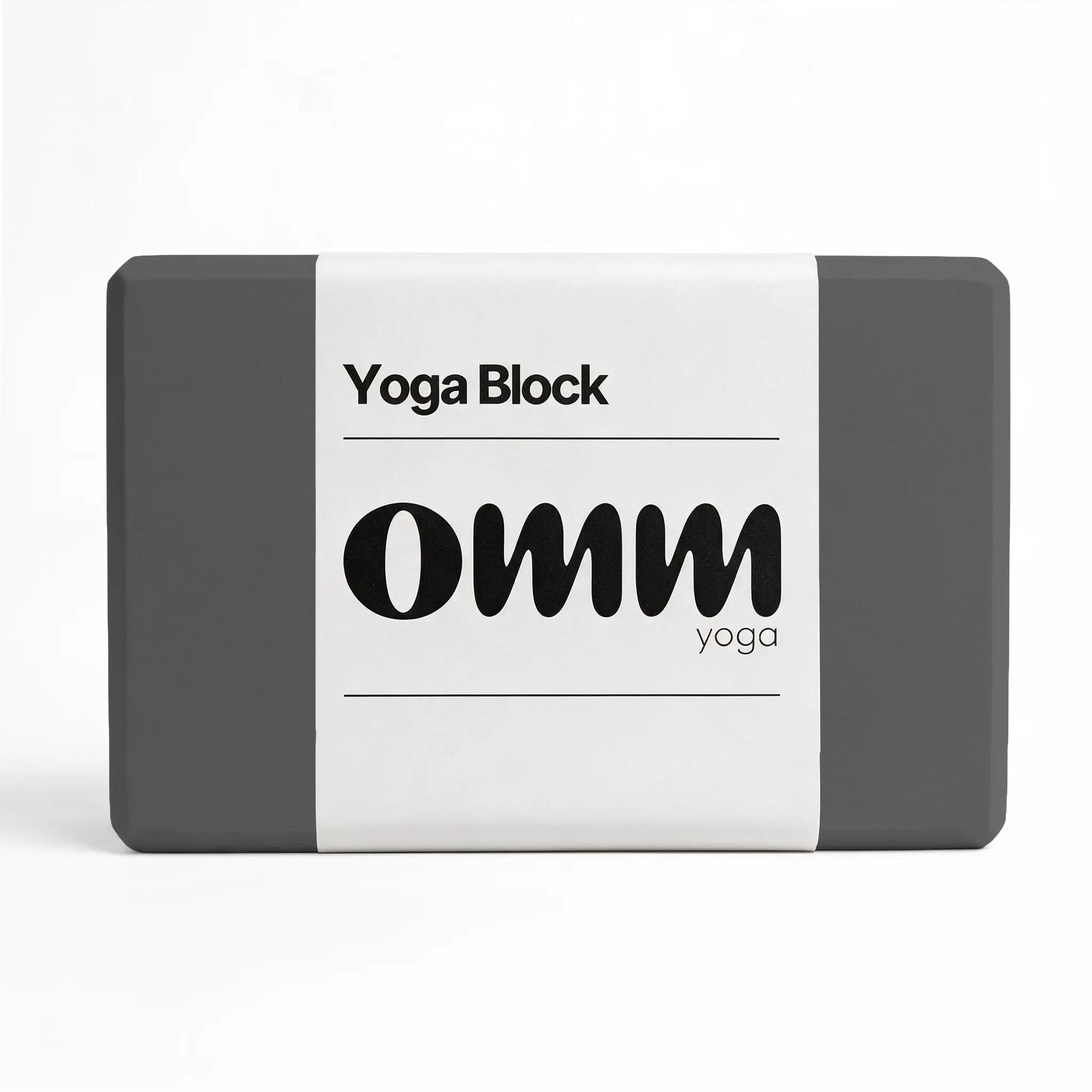Mattoncino yoga in schiuma OMM YOGA 4/5
