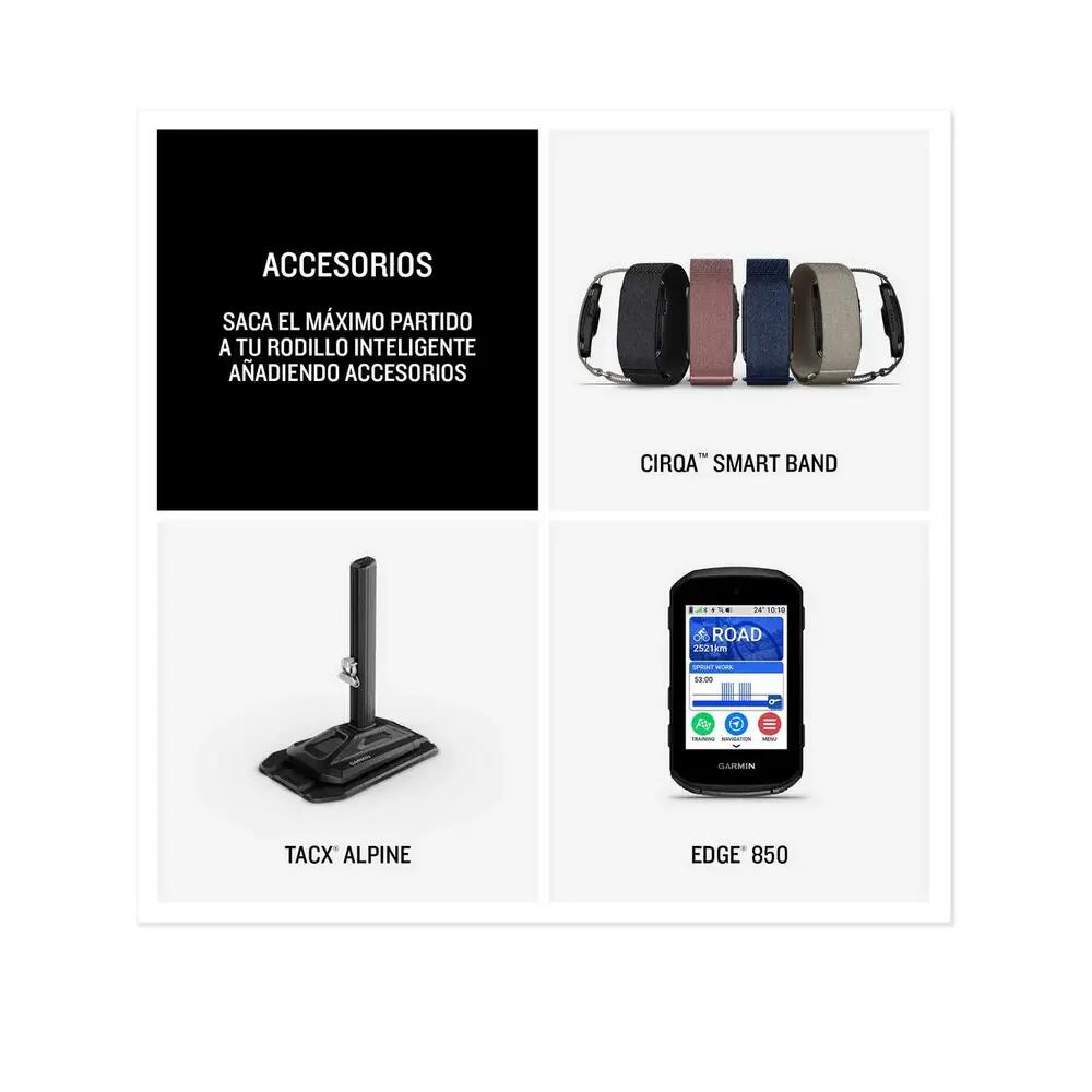 Home trainer Garmin Tacx NEO 2T Smart met Zwift Cog en Click 7/8