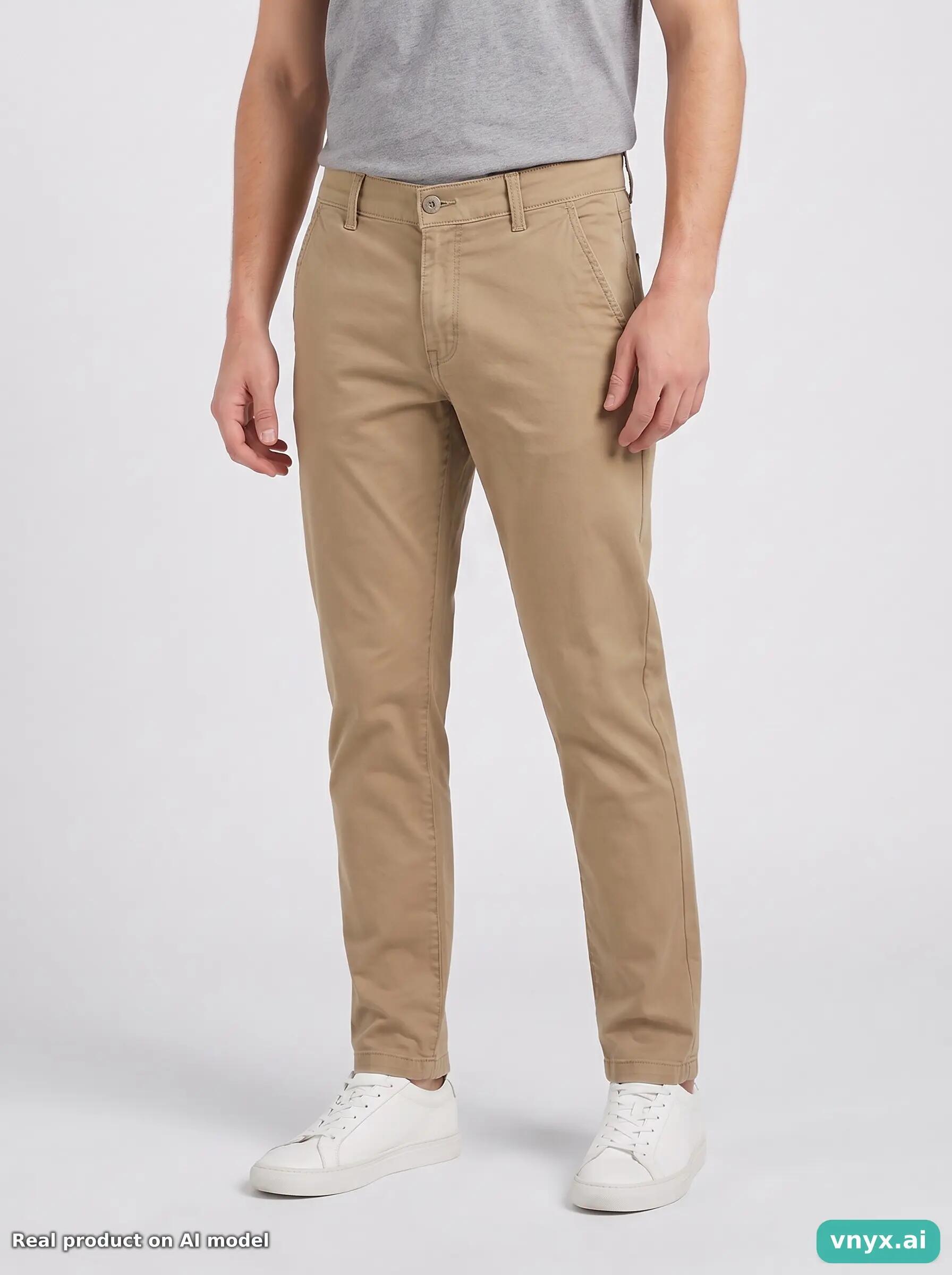 Second Life - Vintage Levi's Khaki Chinos Men 27 5/6