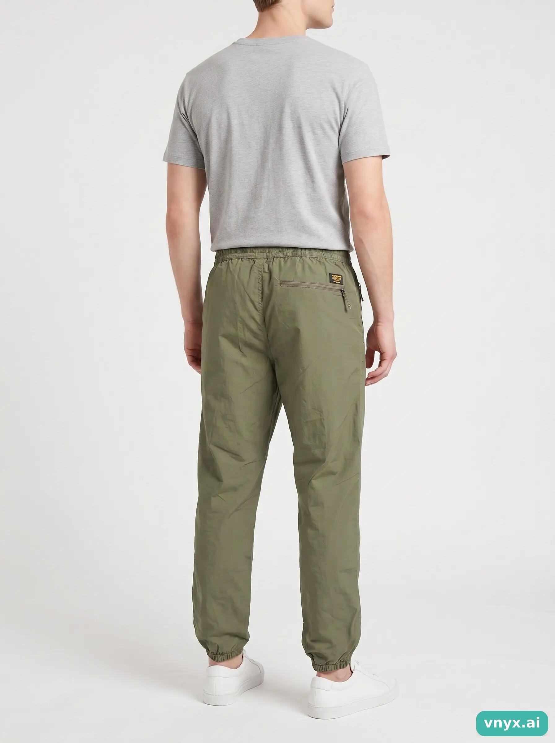 Second Life - Carhartt WIP Olive Valiant Joggers Men XL 2/5
