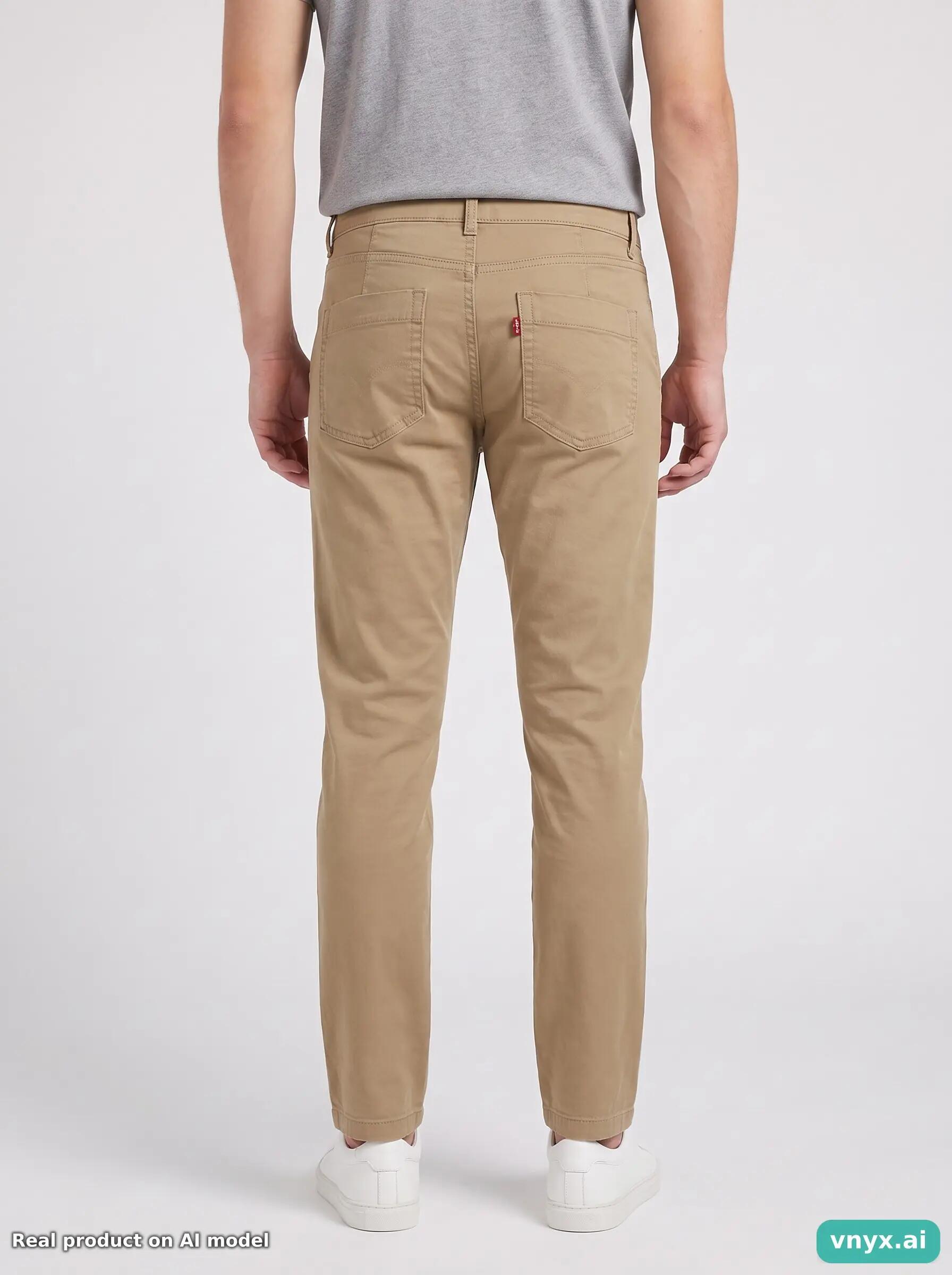 Second Life - Vintage Levi's Khaki Chinos Men 27 2/6