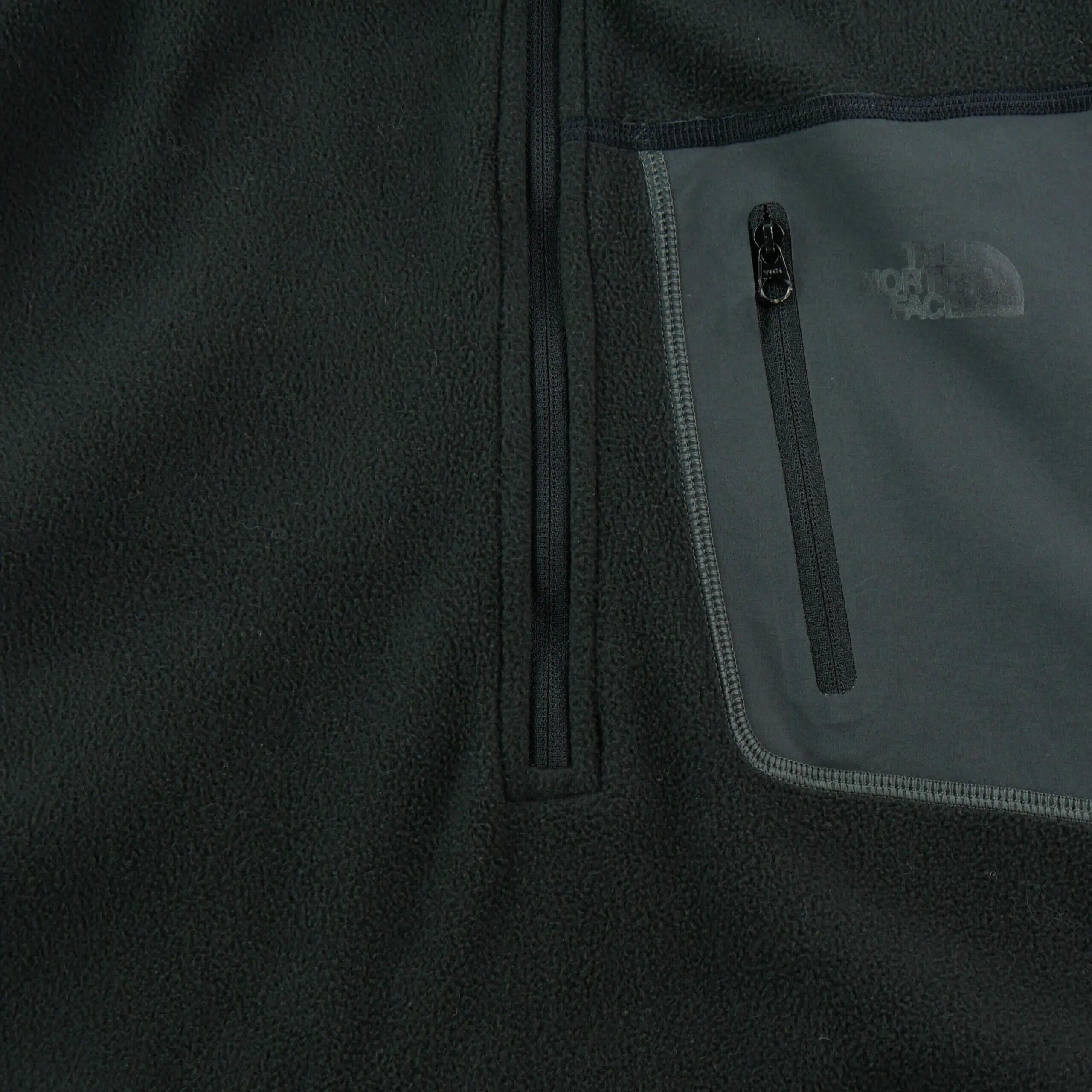 Tweedehands - Heren fleece trui zwart - Zeer goede staat 4/10