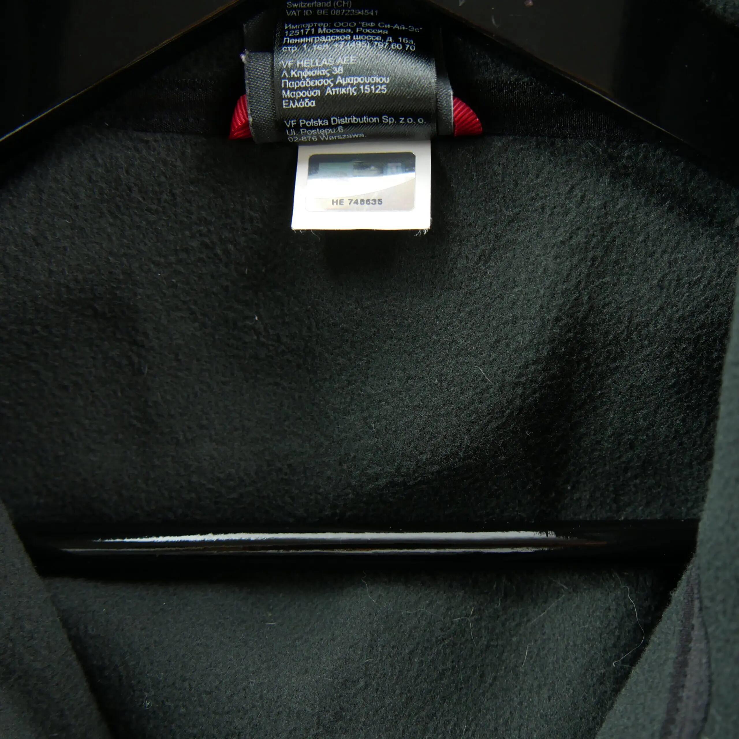 Tweedehands - Heren fleece trui zwart - Zeer goede staat 10/10