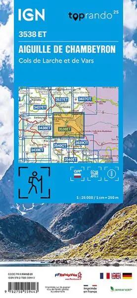 3538ET AIGUILLE DE CHAMBEYRON COLS DE LARCHE ET DE VARS 2/2