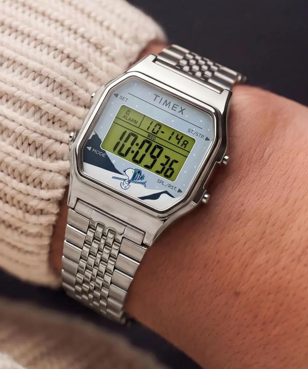 Timex Digital Uhr Silber/LCD TW2Y76700 5/6
