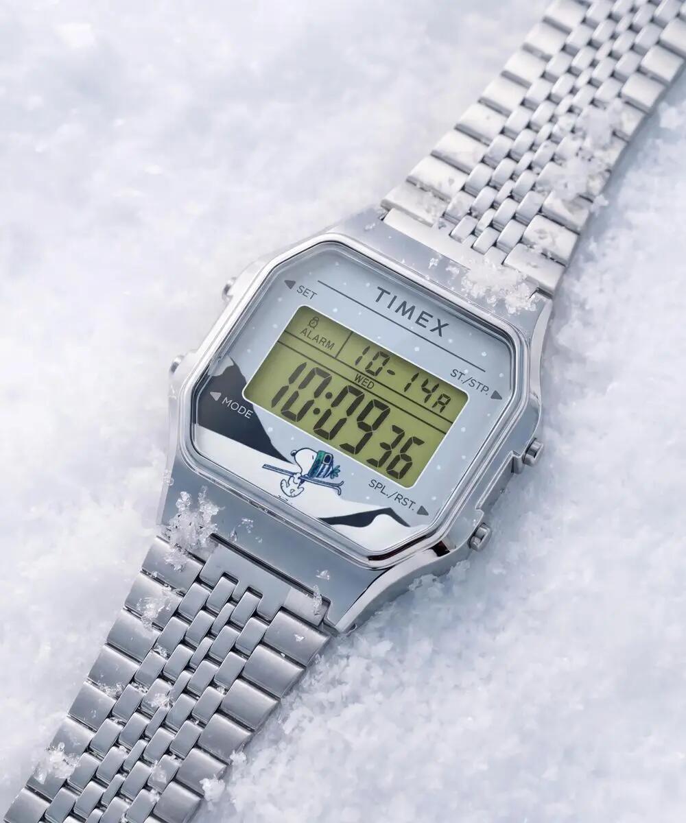 Timex Digital Uhr Silber/LCD TW2Y76700 4/6