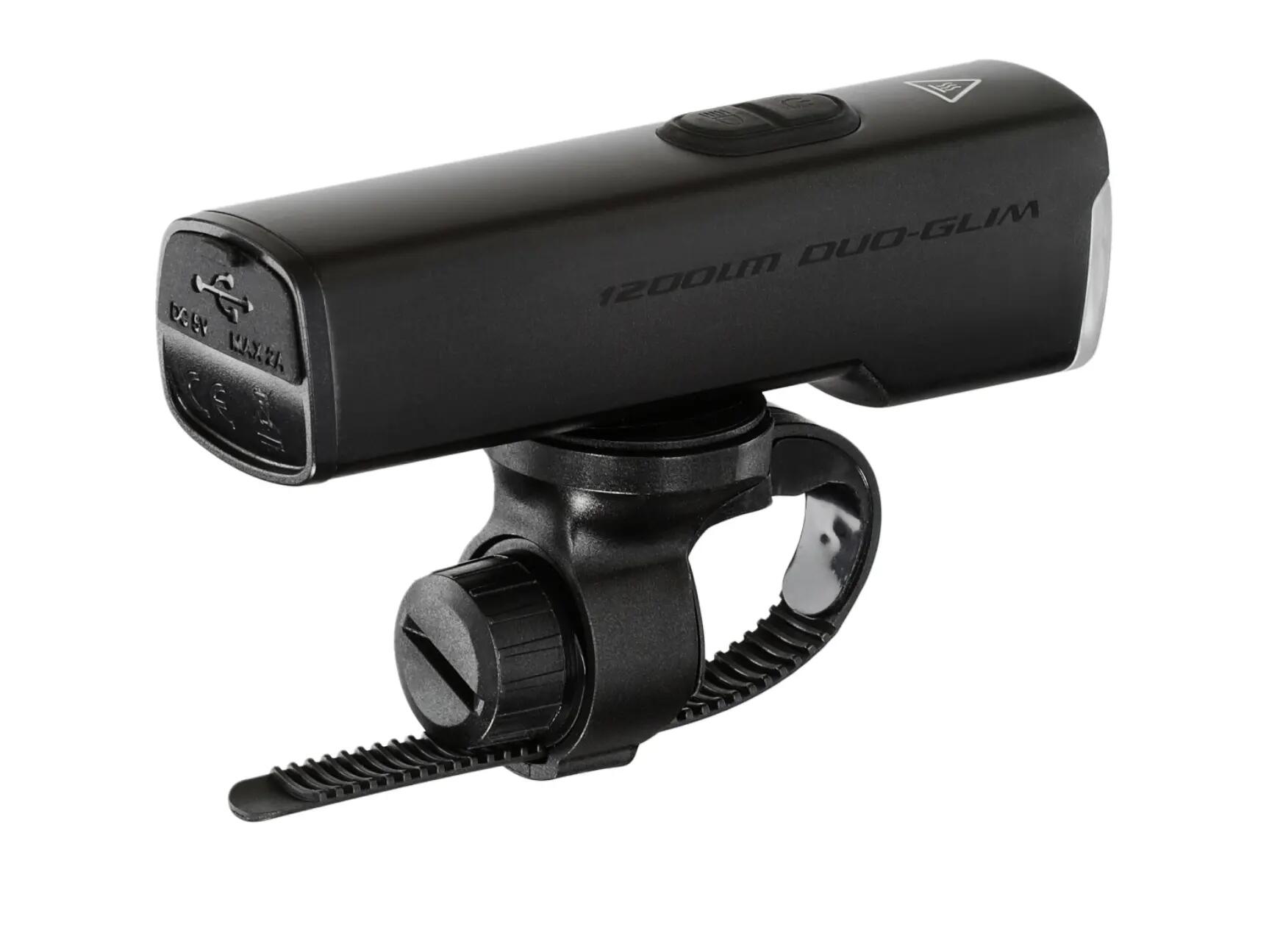 Lampka rowerowa przednia DUO GLIM 1200 lm 2/4