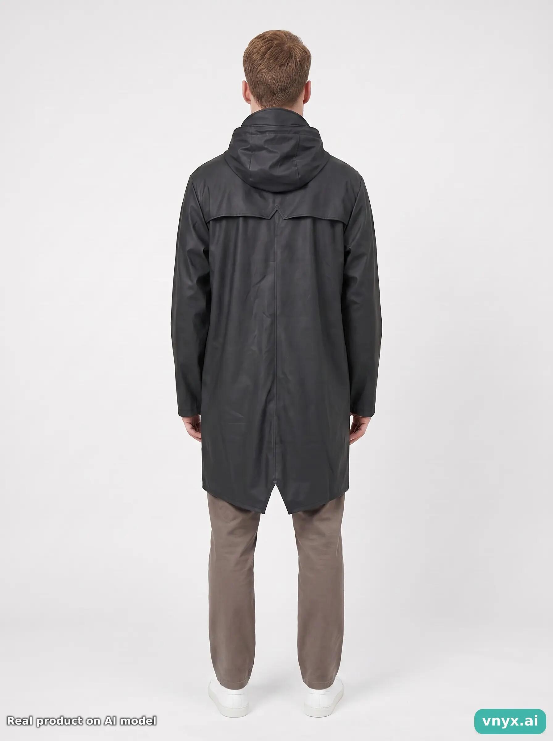 Second Life - Vintage RAINS Black Outdoor Jacket Men L 4/5