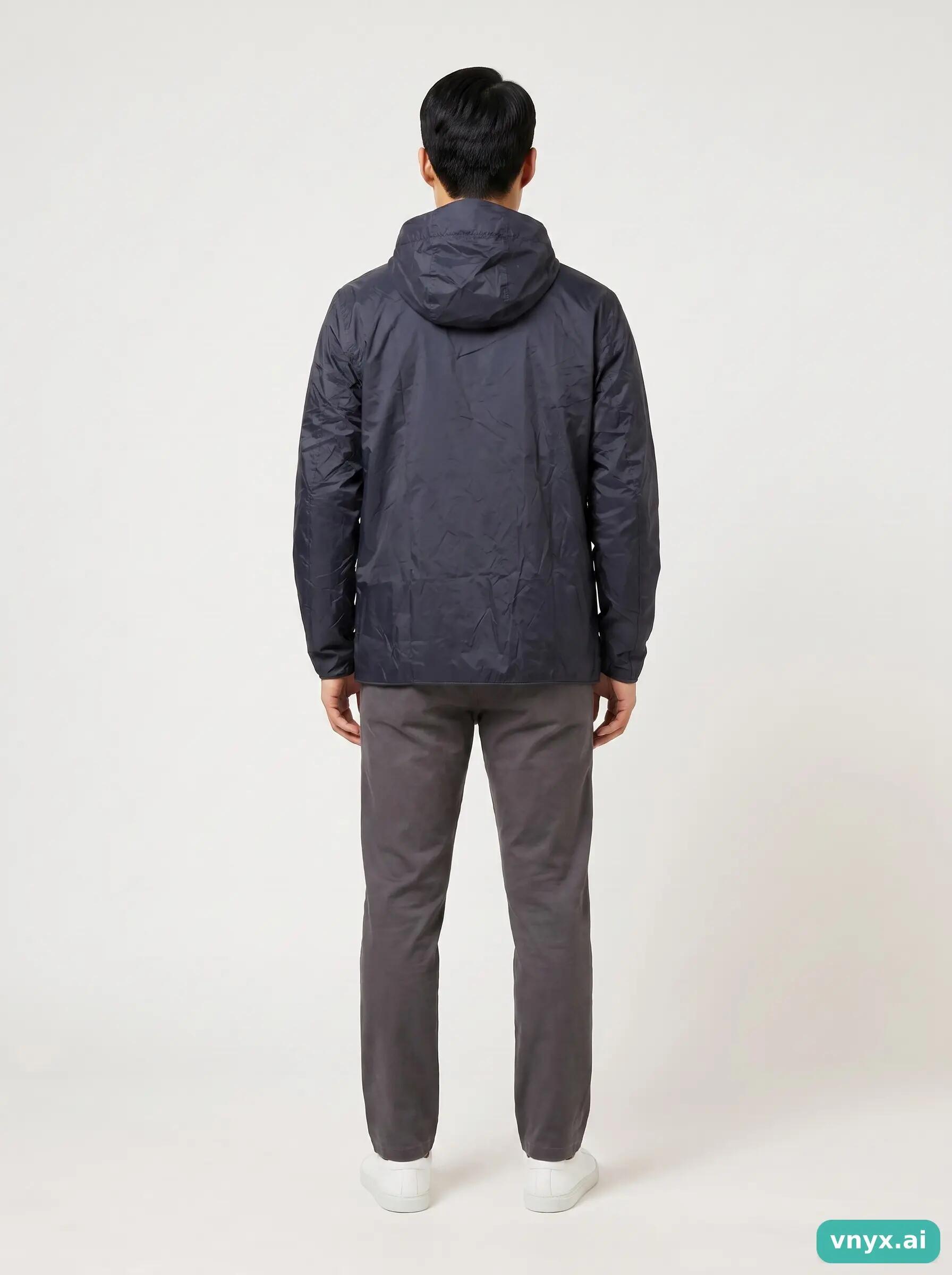 Second Life - Vintage RAINS Black Windbreaker Men S 4/5