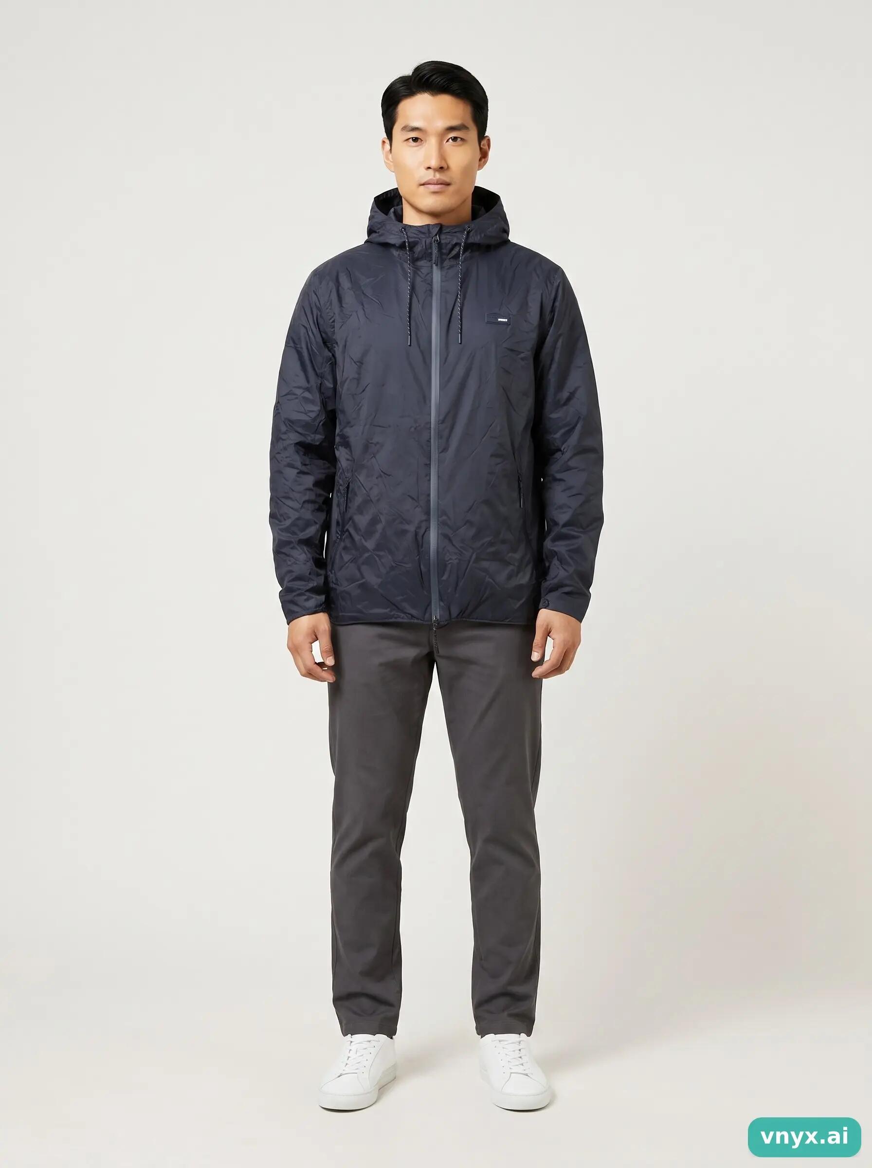 Second Life - Vintage RAINS Black Windbreaker Men S 3/5