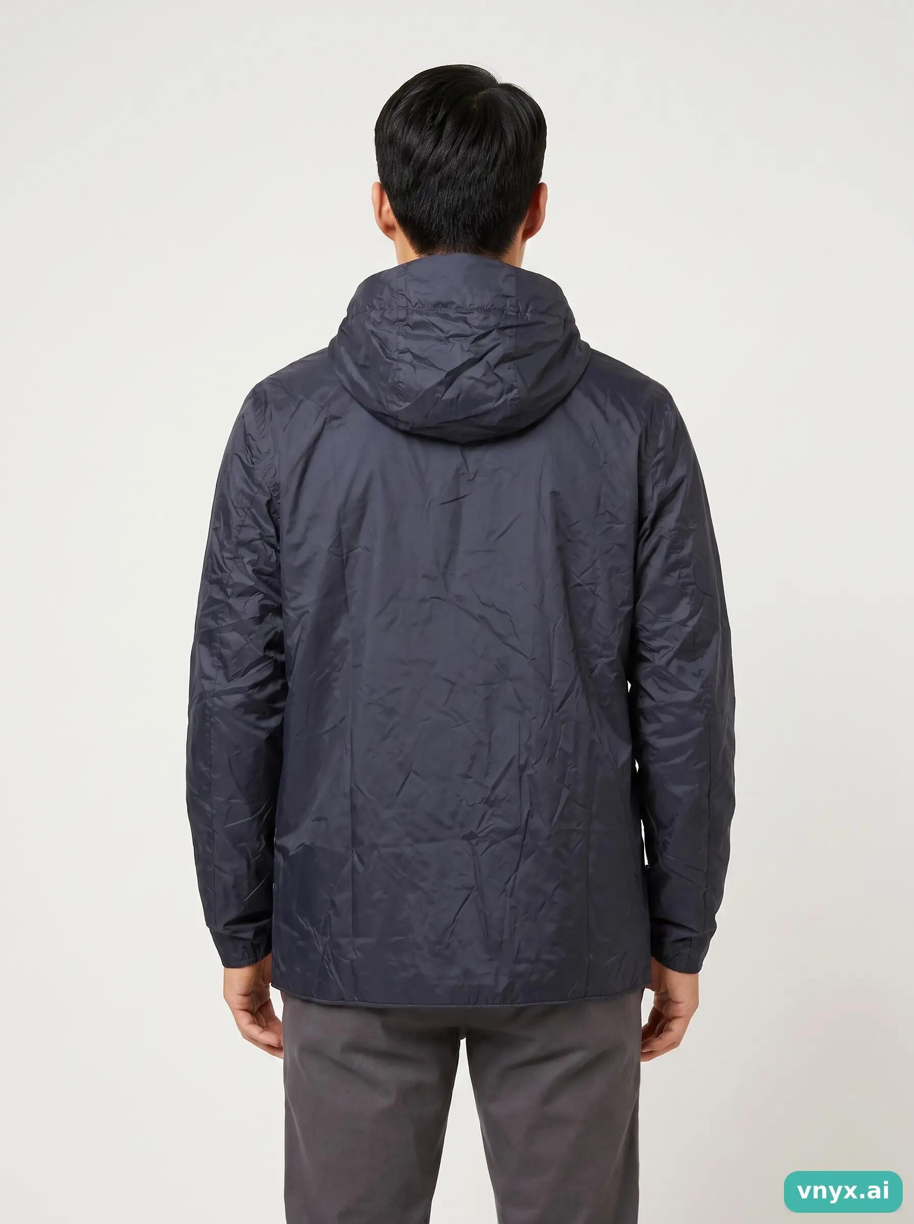 Second Life - Vintage RAINS Black Windbreaker Men S 2/5