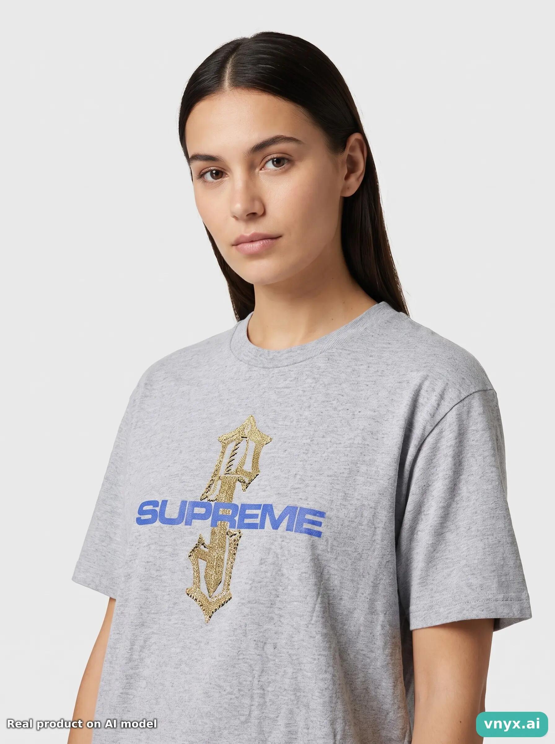 Second Life - Regular Supreme T-Shirt in Grey size L 5/5