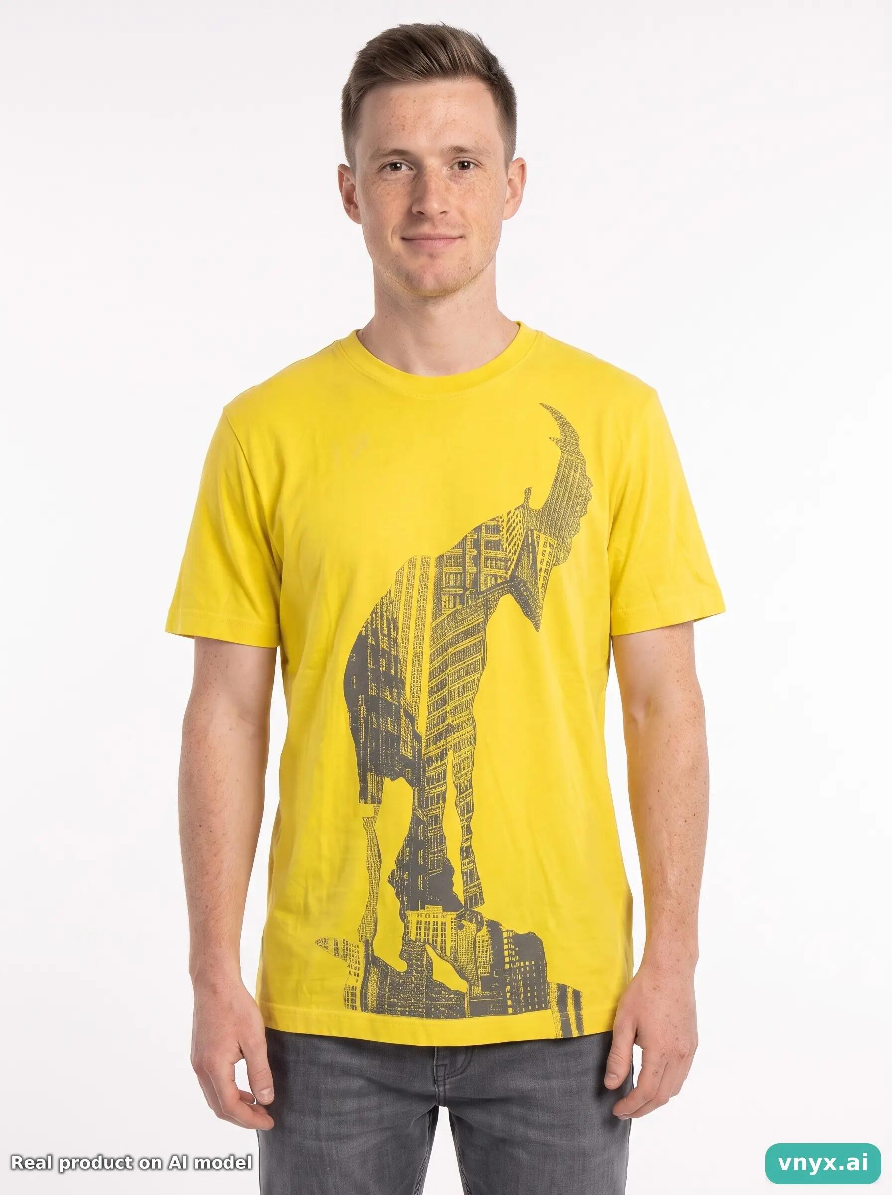 Second Life - Vintage Nike Yellow T-Shirt Men L 5/5