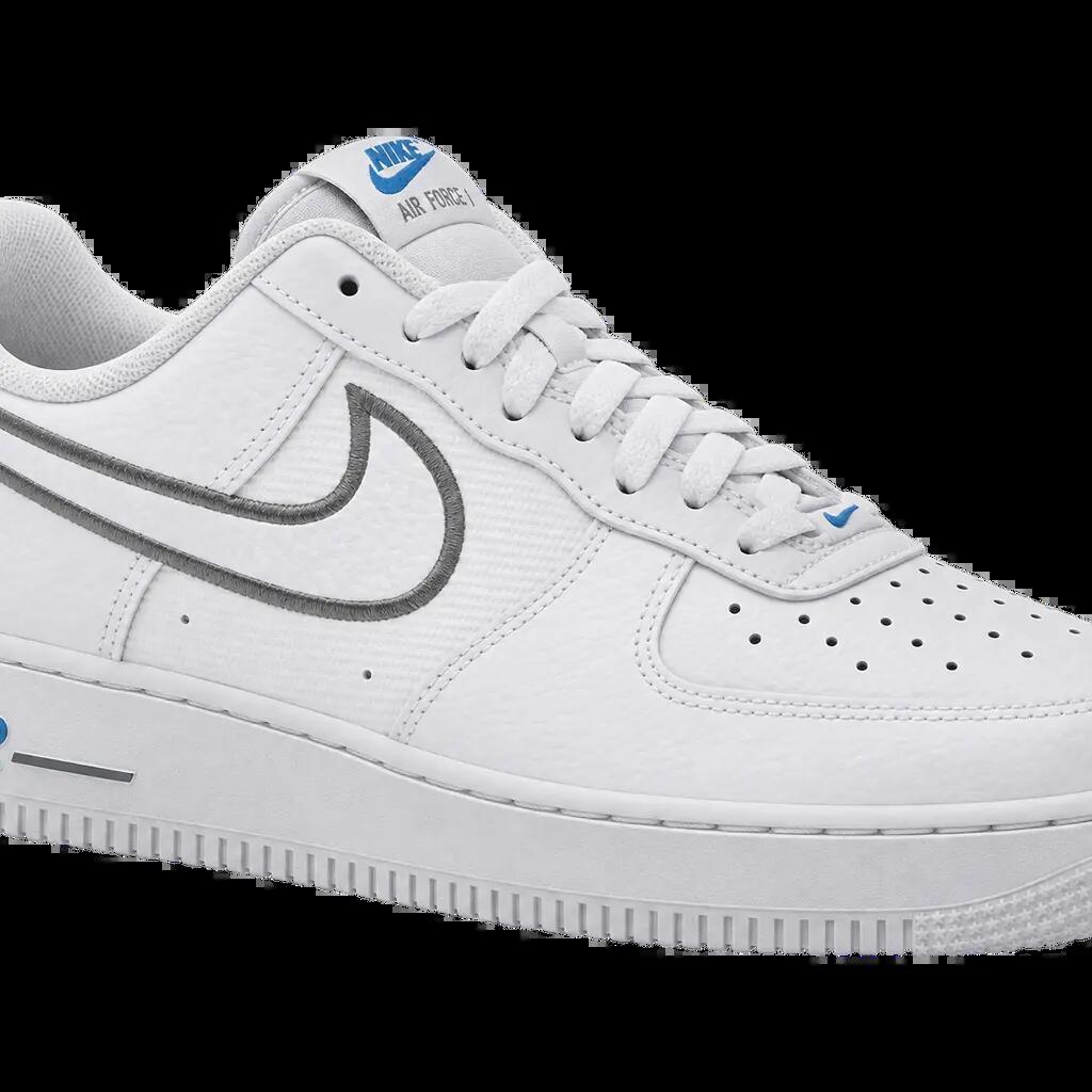 Herren - Sneaker - Low-Top - Nike Air Force 1 Low - Weiß, Photo Blue