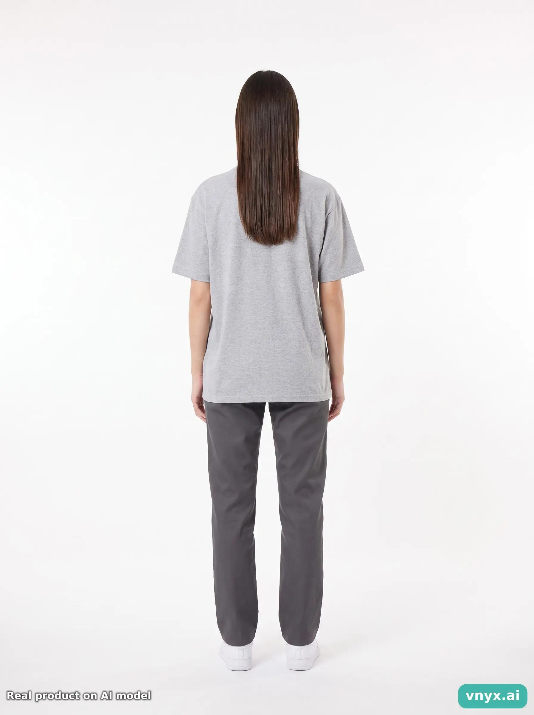 Second Life - Regular Supreme T-Shirt in Grey size L 4/5
