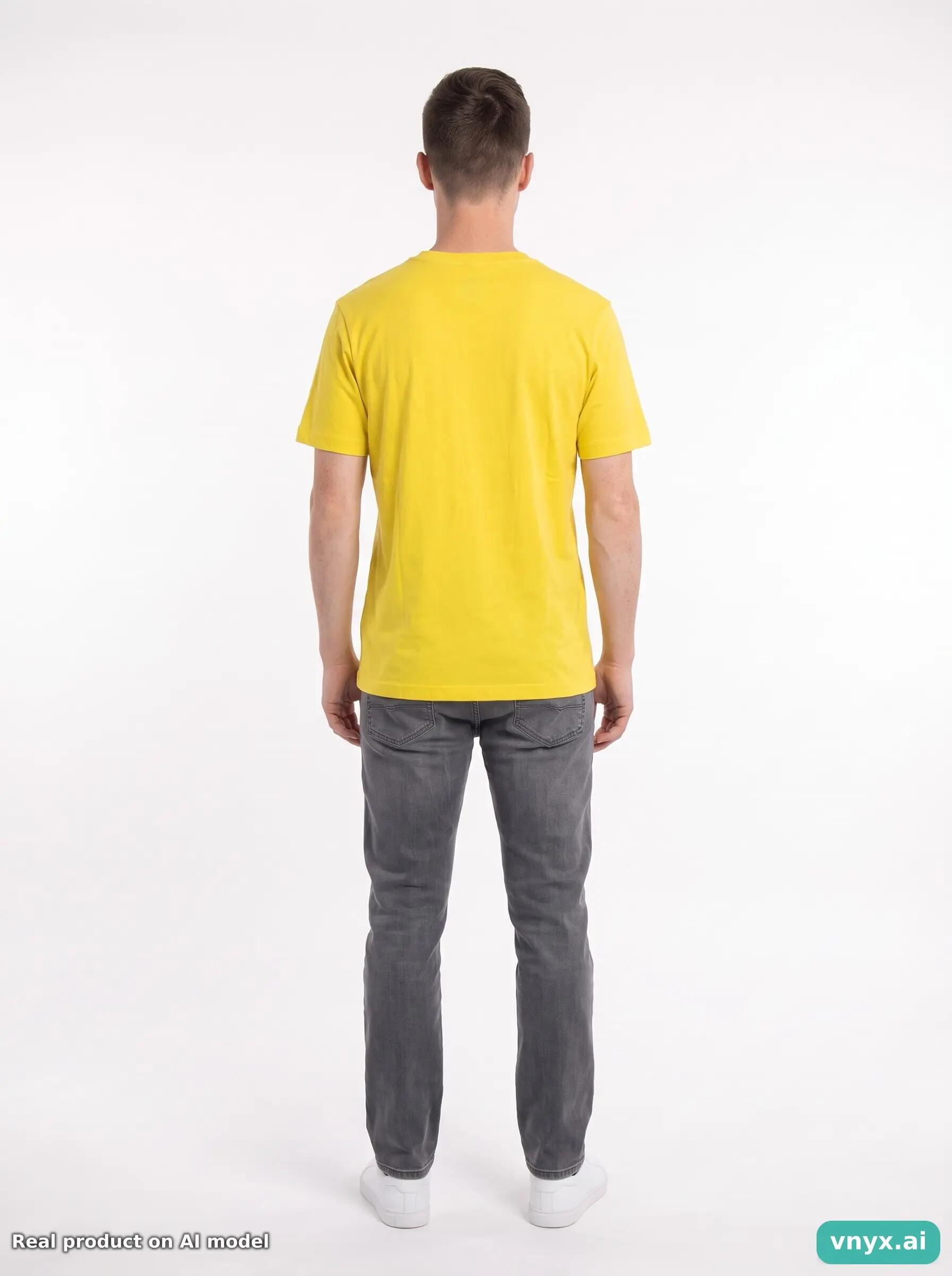 Second Life - Vintage Nike Yellow T-Shirt Men L 4/5