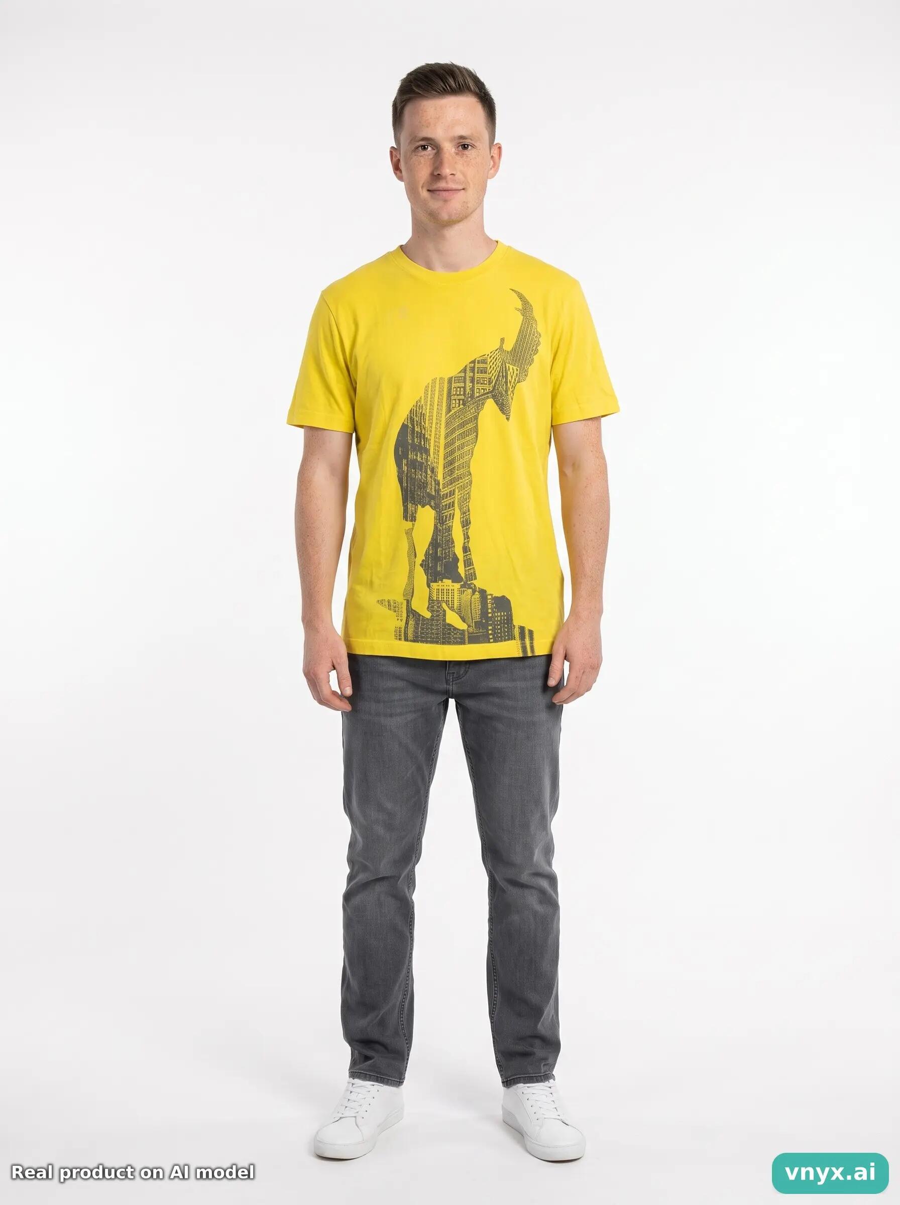 Second Life - Vintage Nike Yellow T-Shirt Men L 3/5