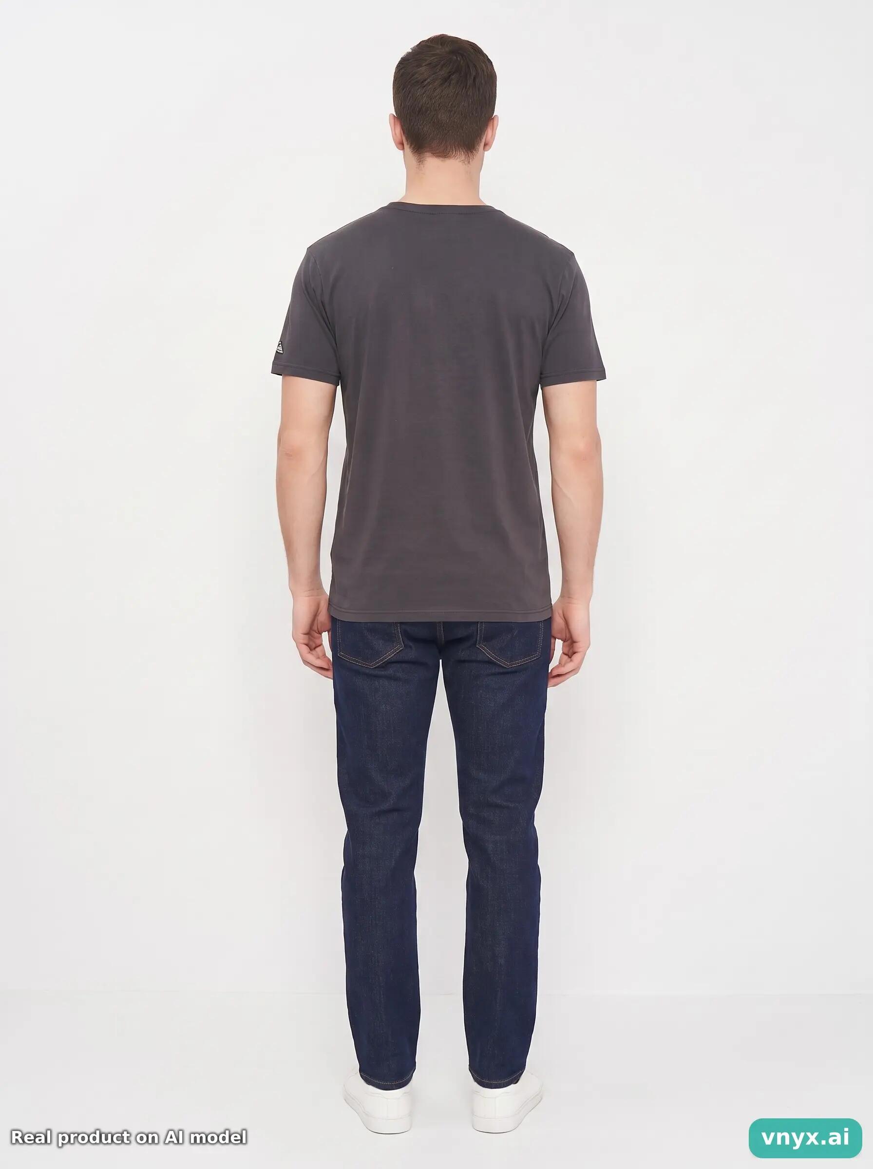 Second Life - Vintage Quiksilver Charcoal T-Shirt Men S 4/6