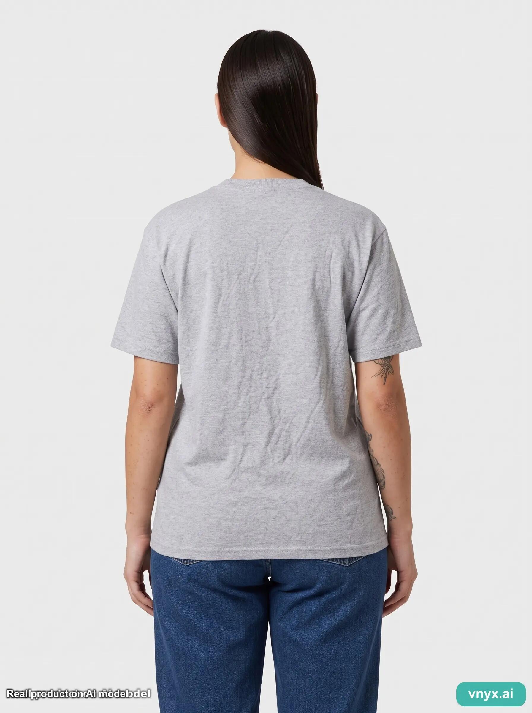 Second Life - Regular Supreme T-Shirt in Grey size L 2/5