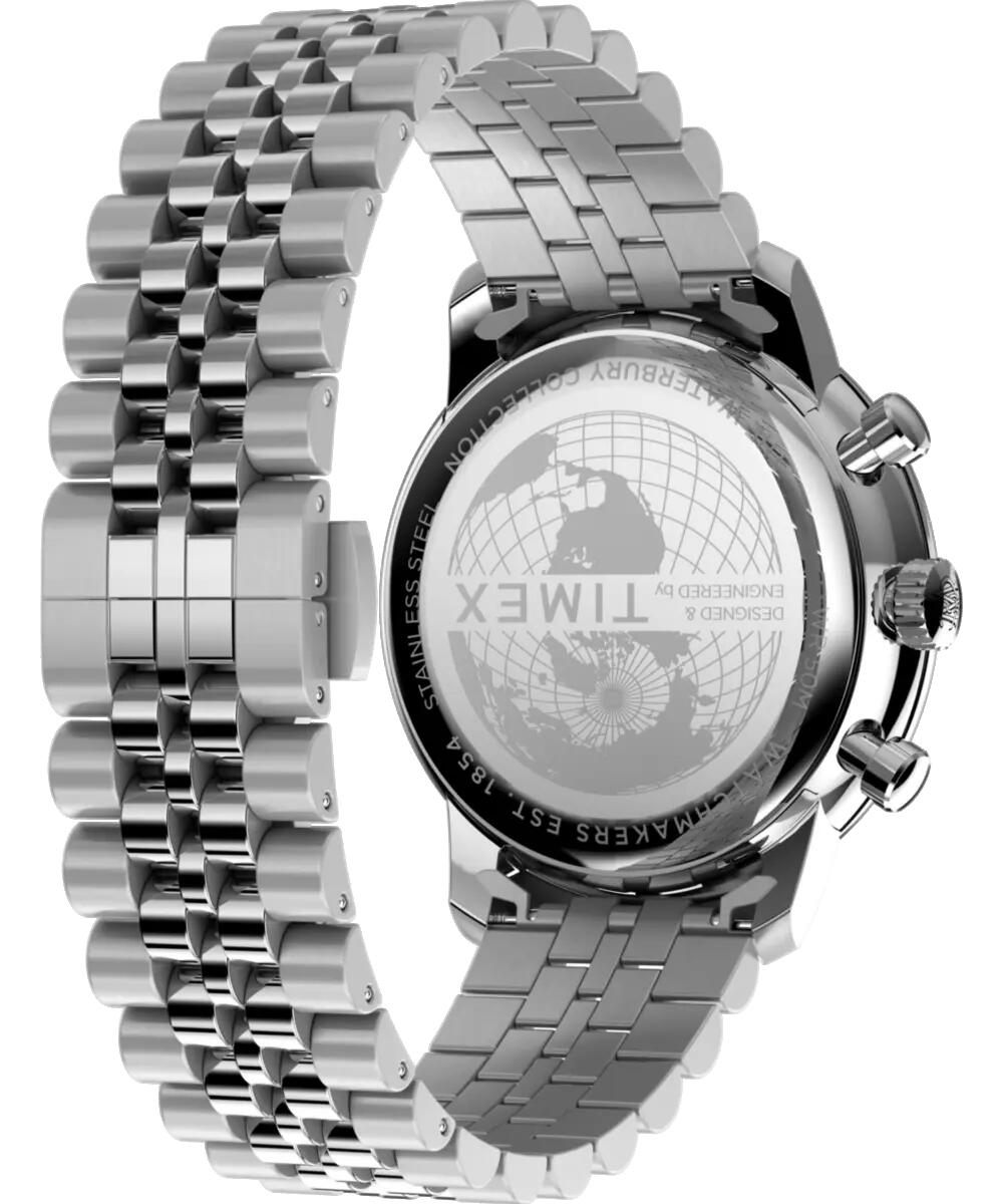 Timex Chronographe Montre Argent/Vert TW2Y23600 4/6