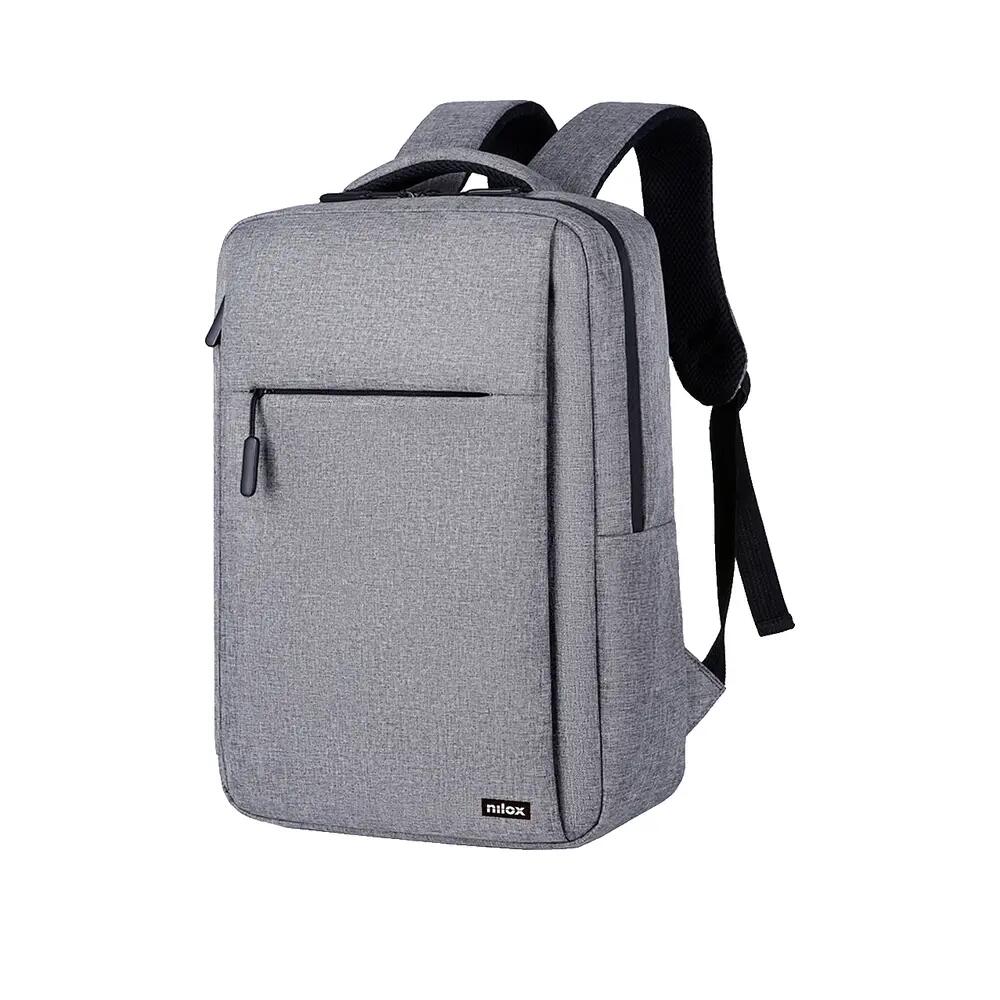 Sac à dos Nilox nxbk035 Gris avec compartiments spacieux 2/10