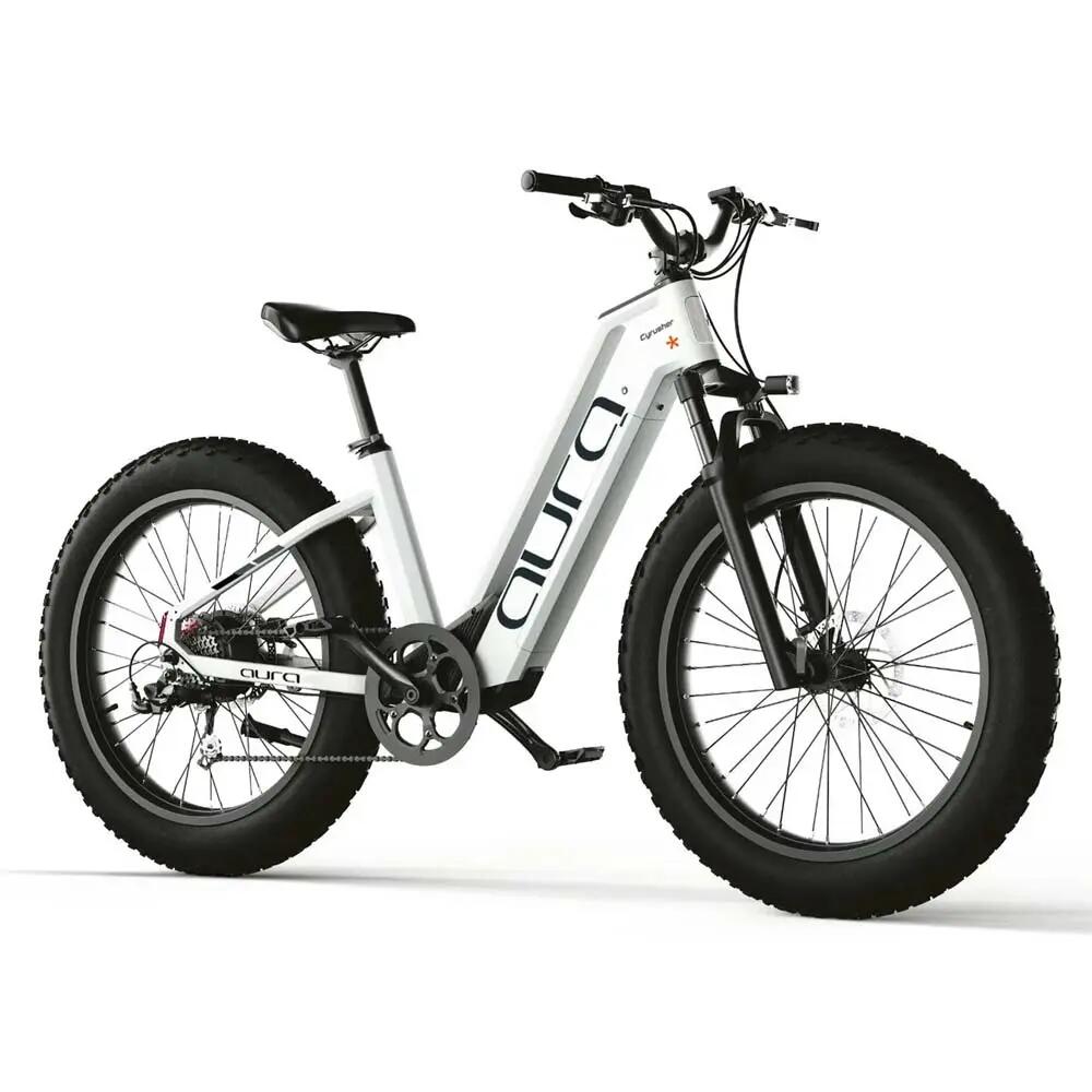 Bicicleta eléctrica para adultos Aura, neumático 26×4,0", batería de 52V 15Ah 3/8