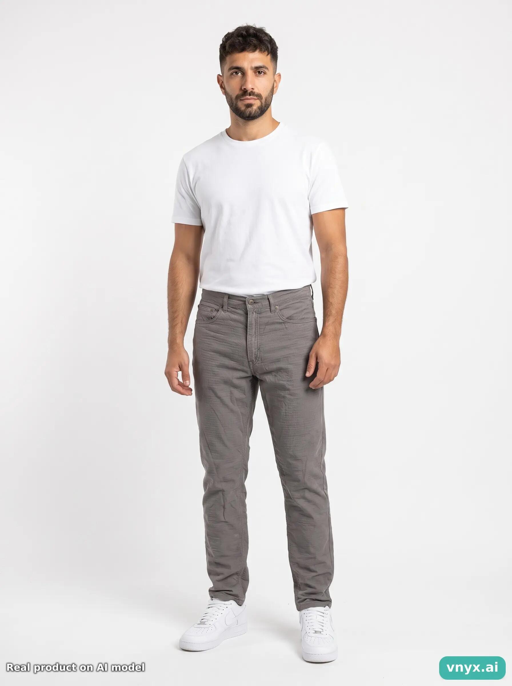 Second Life - Vintage LEVI STRAUSS & CO. Grey Jeans Men W33 L34 3/6