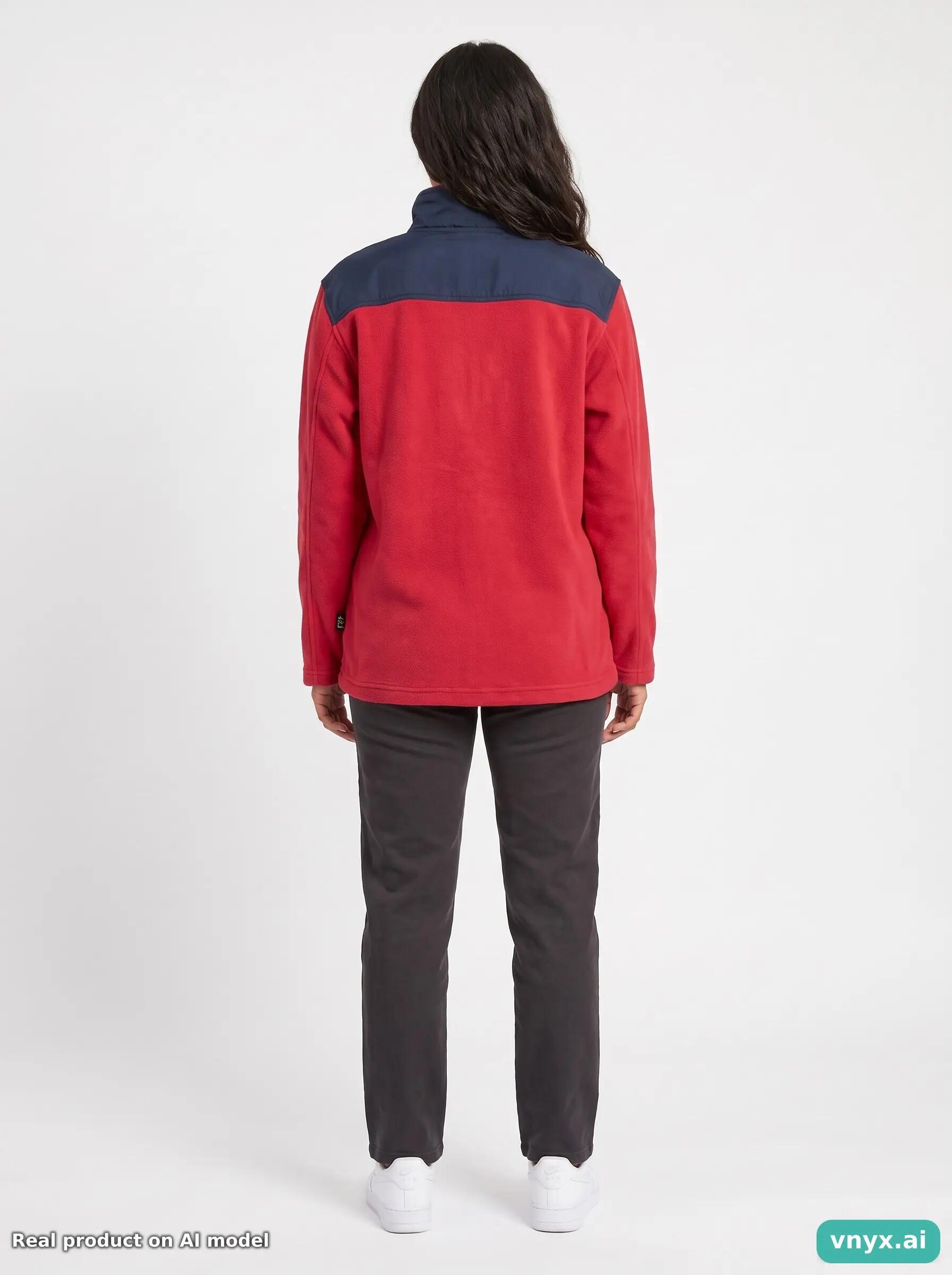 Second Life - Nike Fleece Pullover in Red size W22 4/5