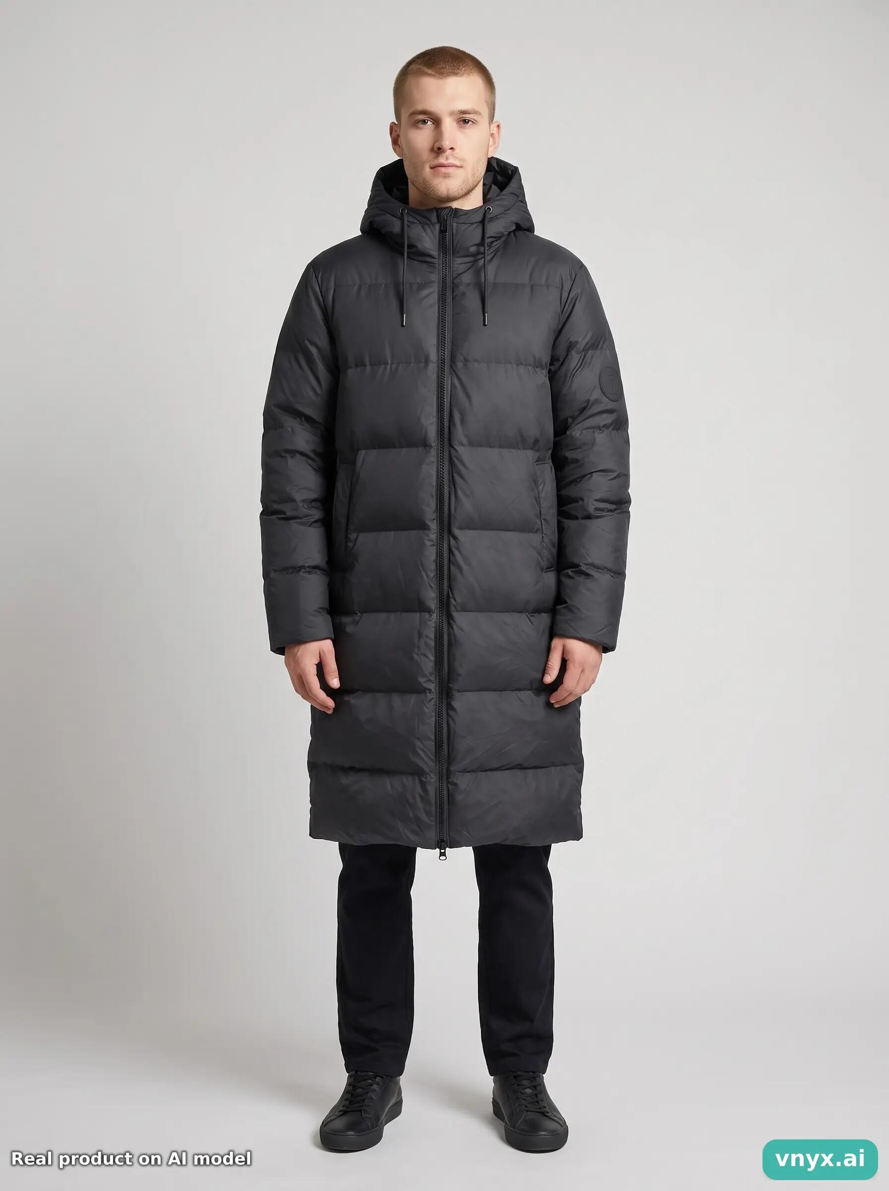 Second Life - Vintage RAINS Black Puffer Jacket Men XS 3/5