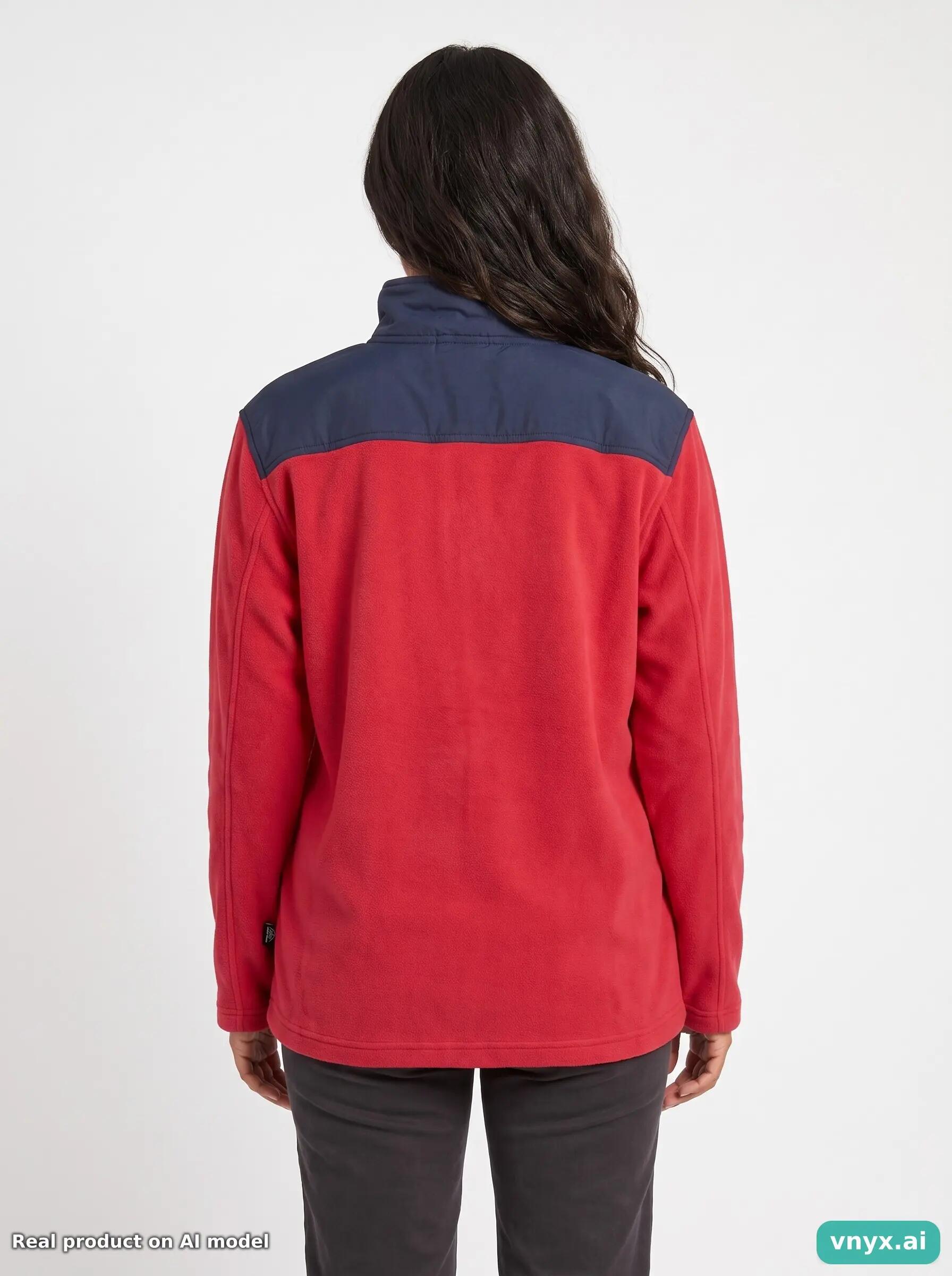 Second Life - Nike Fleece Pullover in Red size W22 2/5