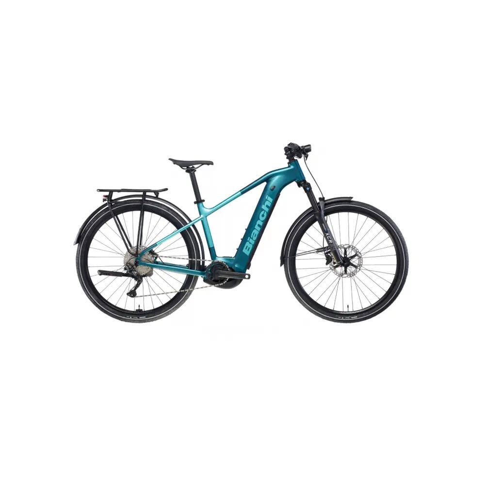 Stadsfiets Bianchi T-Tronik X 9.2 Wit/Iridescent Blauw/Paarse 2/6