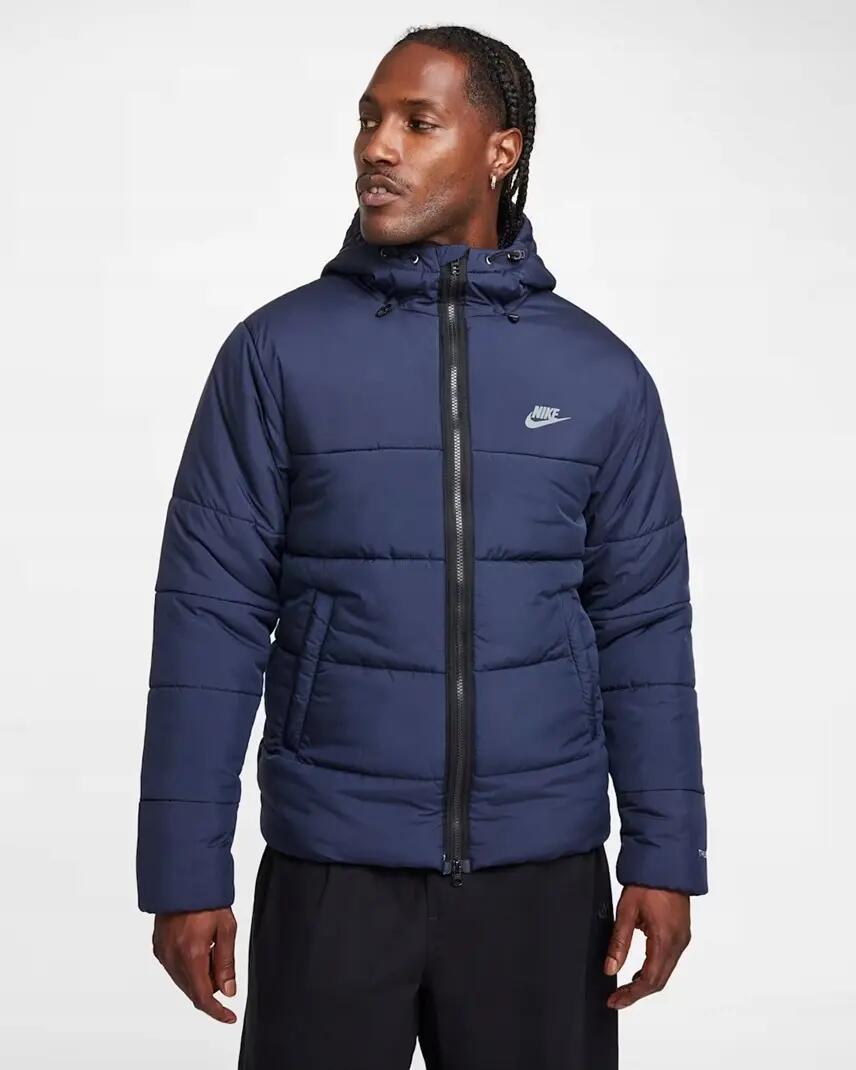 Jachetă Nike Therma-FIT ripstop - HF6825-451 - Obsidian