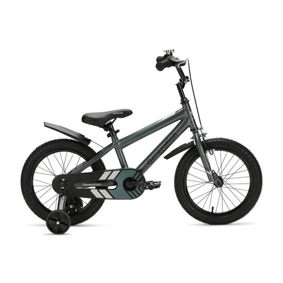 Generation Sport 16 inch Grijs – Kinderfiets - 4 t/m 6 jaar