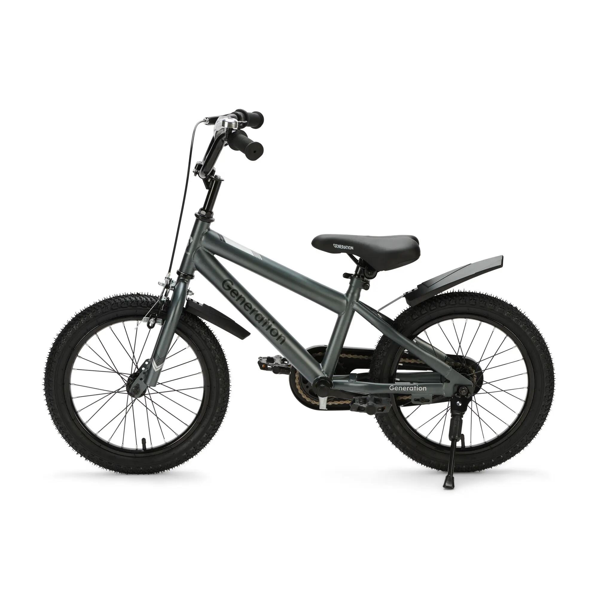Generation Sport 16 inch Grijs – Kinderfiets - 4 t/m 6 jaar 4/5