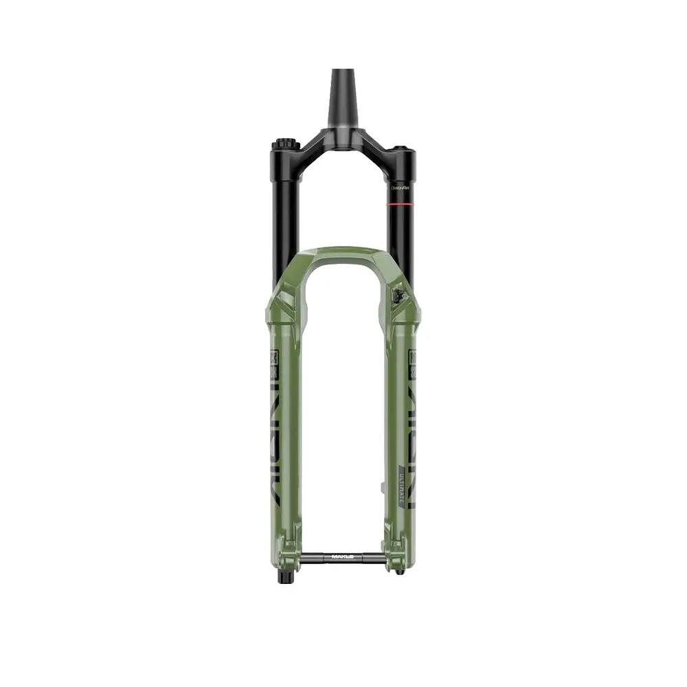 RockShox LowerLeg 29" 15x110 Boost Lyrik Gloss Green, met PRV-ventielen, 2023+ 3/4