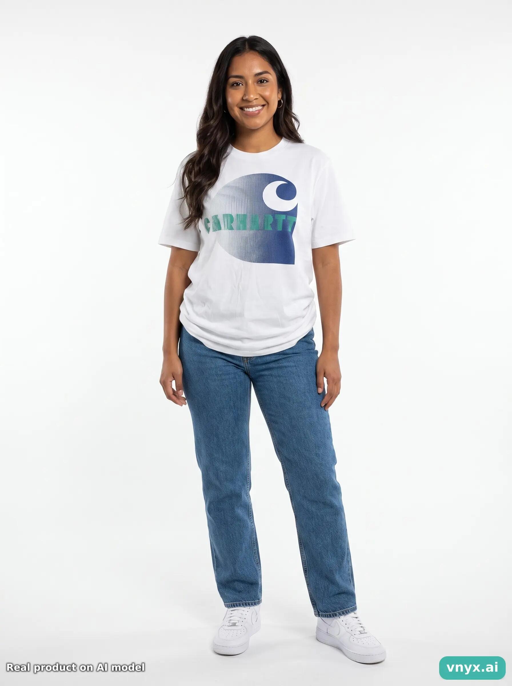 Second Life - Carhartt T-Shirt in White size L 3/5