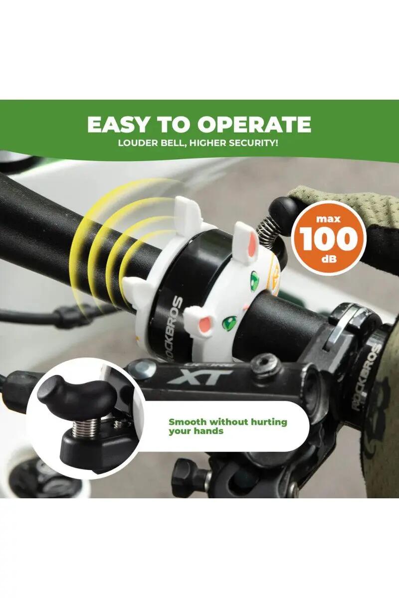 Dzwonek rowerowy Rabbit 340011002 2/3