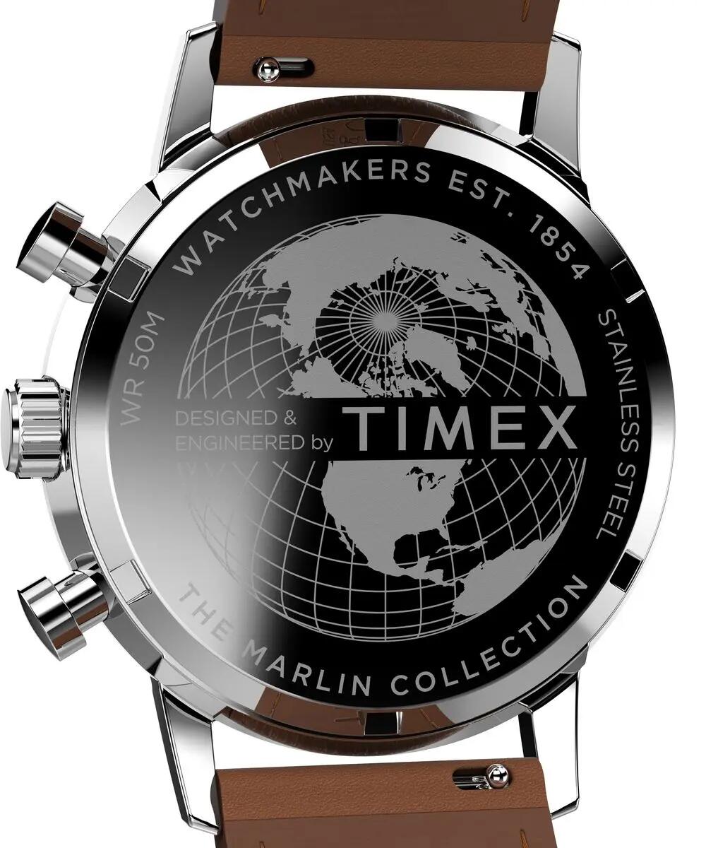 Timex Chronograph Uhr Braun/Grün TW2W10100 3/6