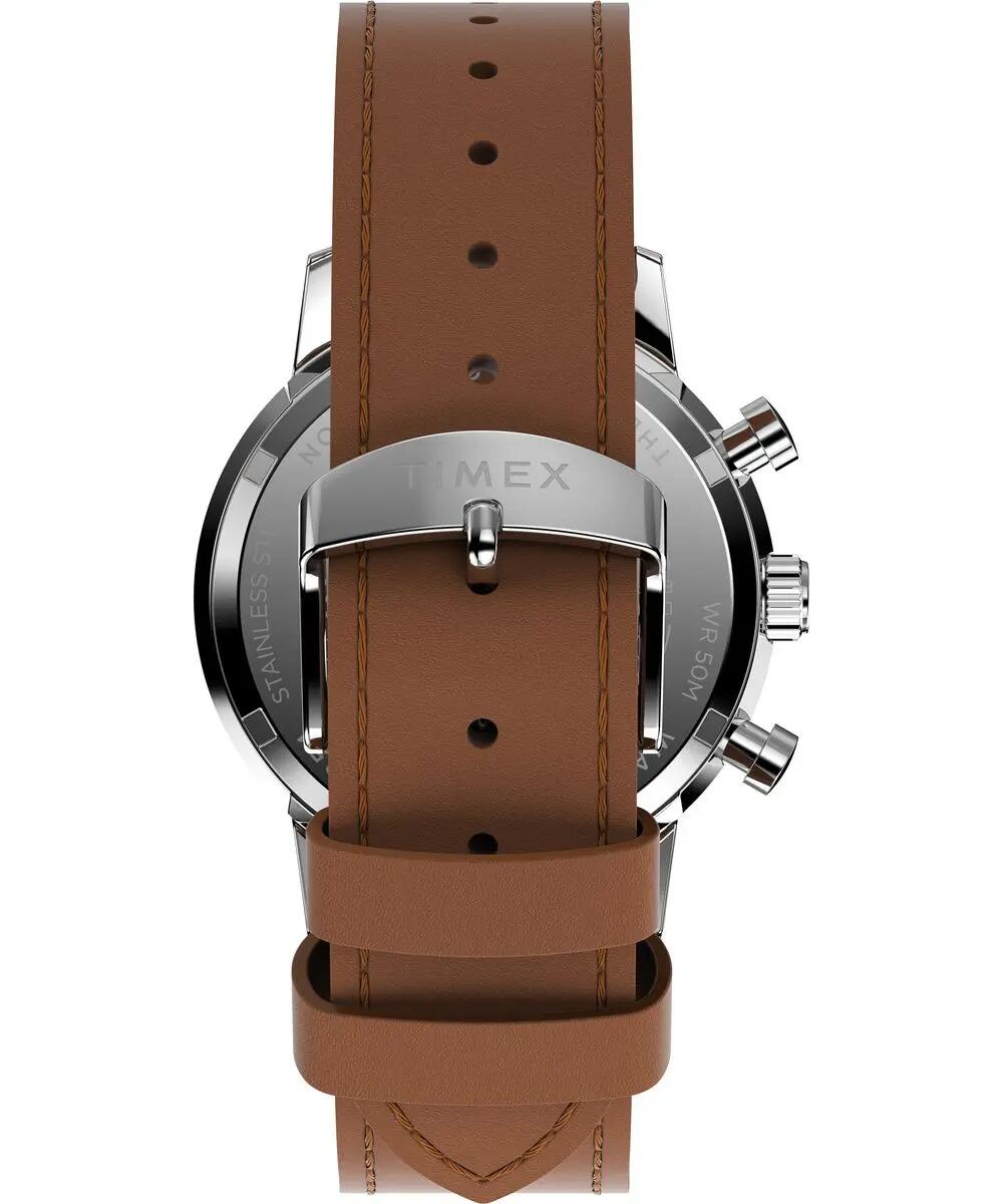 Timex Chronograph Uhr Braun/Grün TW2W10100 2/6