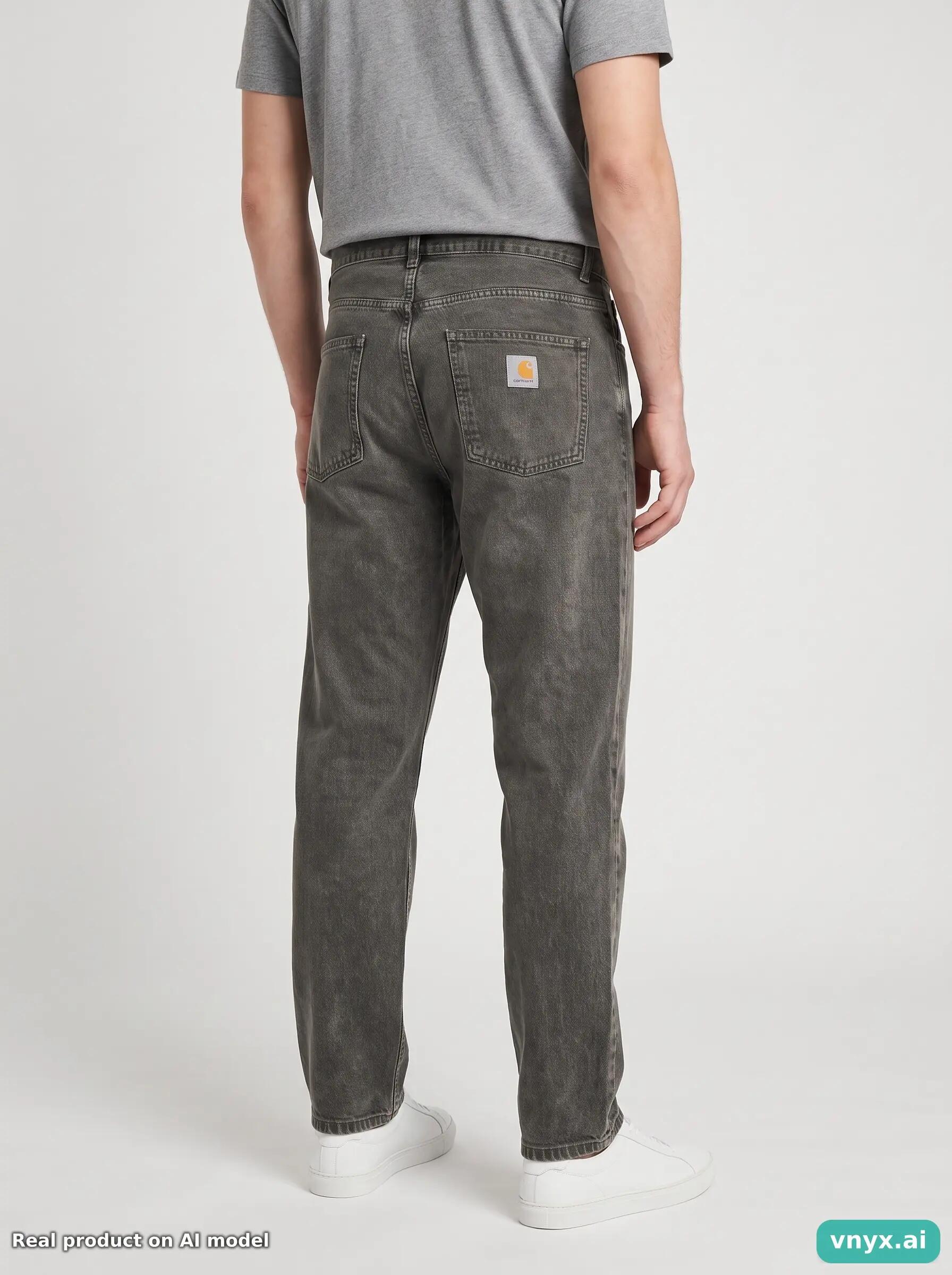 Second Life - Vintage Carhartt Charcoal Jeans Men 34 34 2/5