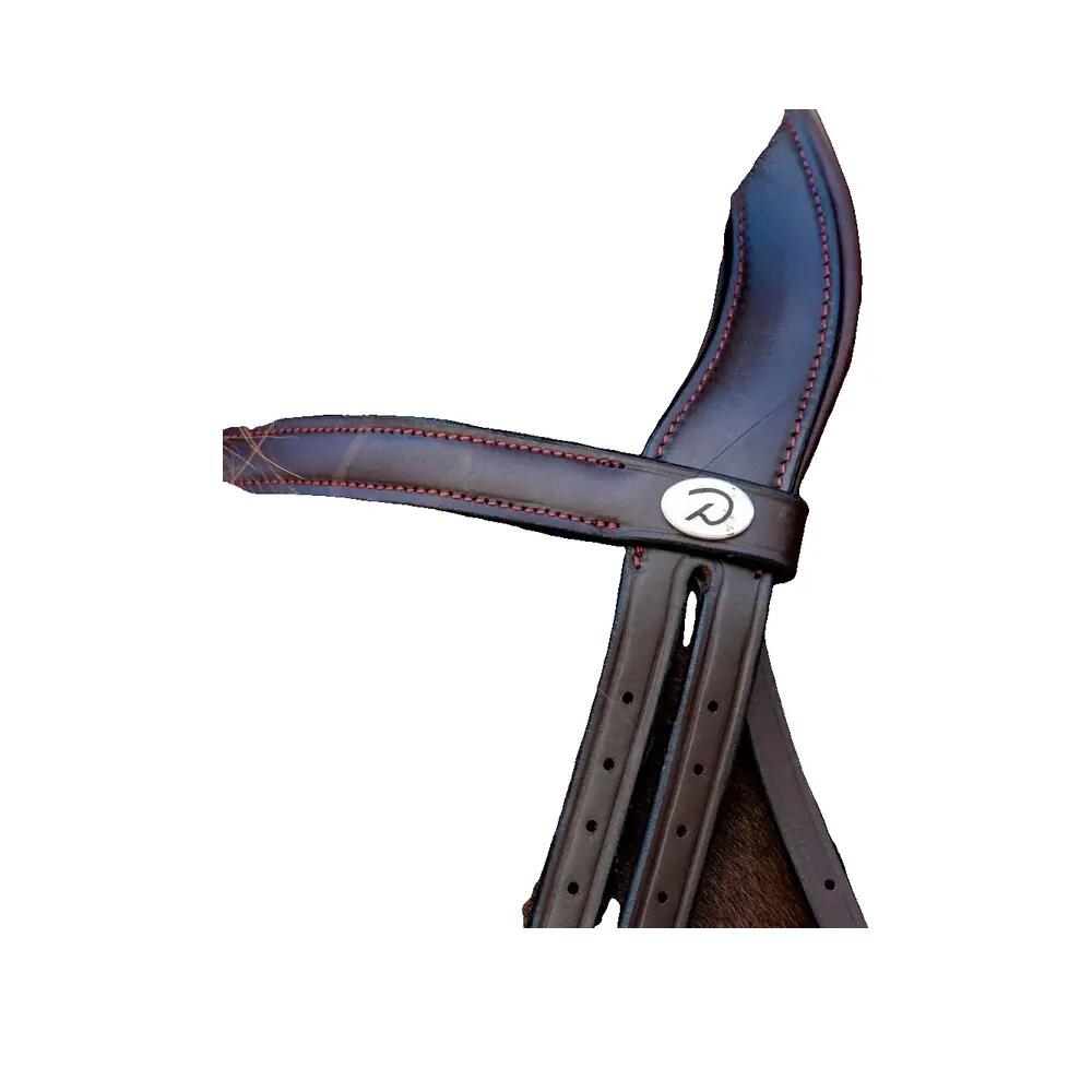 Bridon Dyon Medium Noseband en cuir souple 5/5