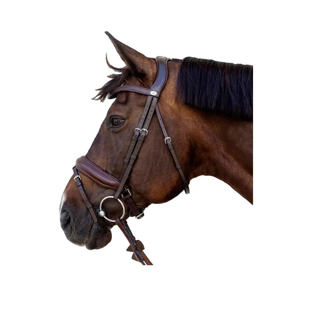 Bridon Dyon Medium Noseband en cuir souple 2/5
