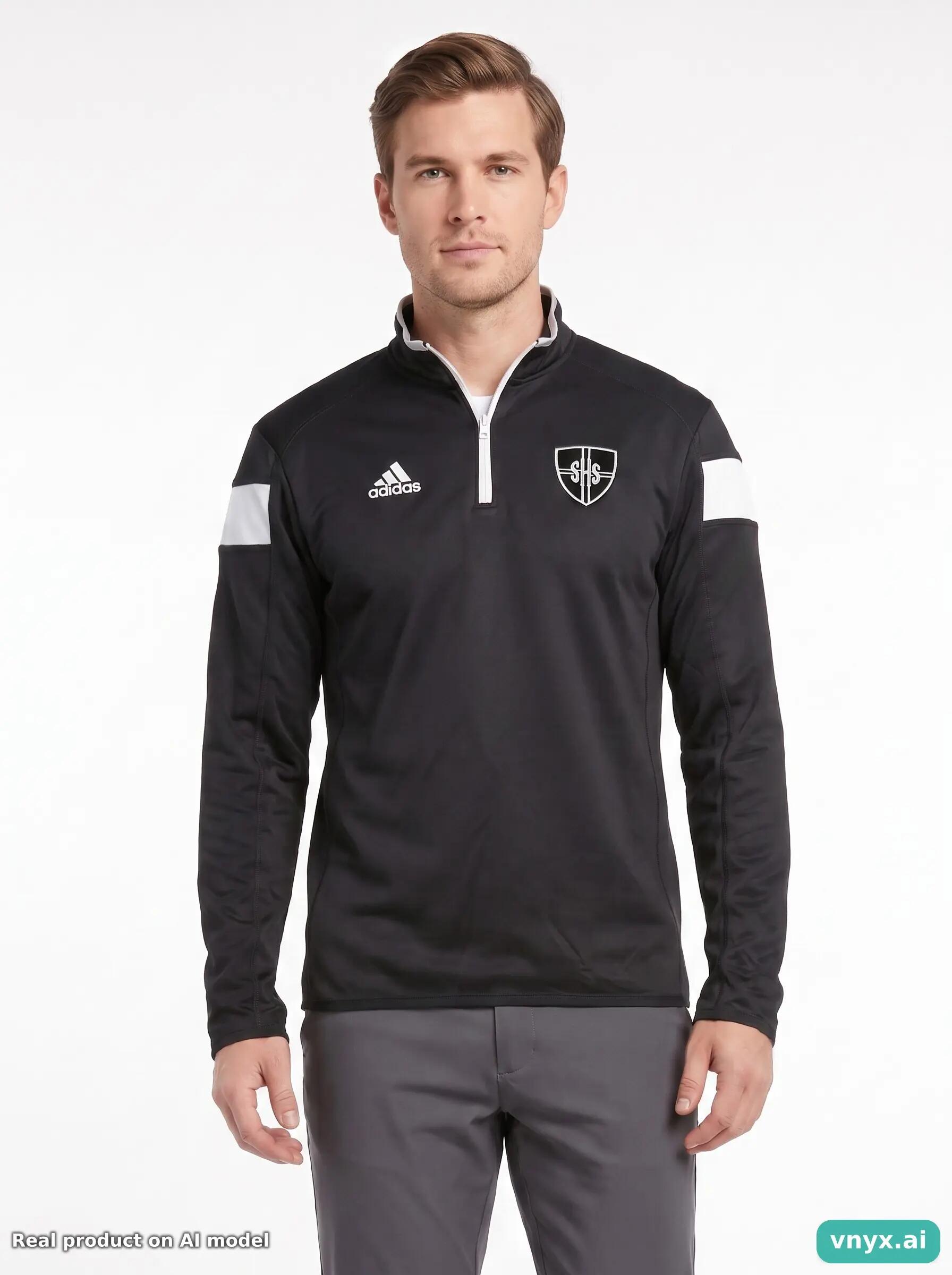 Second Life - Athletic Adidas Jacket in Black size XS Sports Jacket 5/5