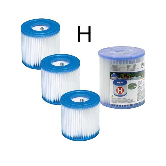 Filtry do wody Intex typ h 4 paczka