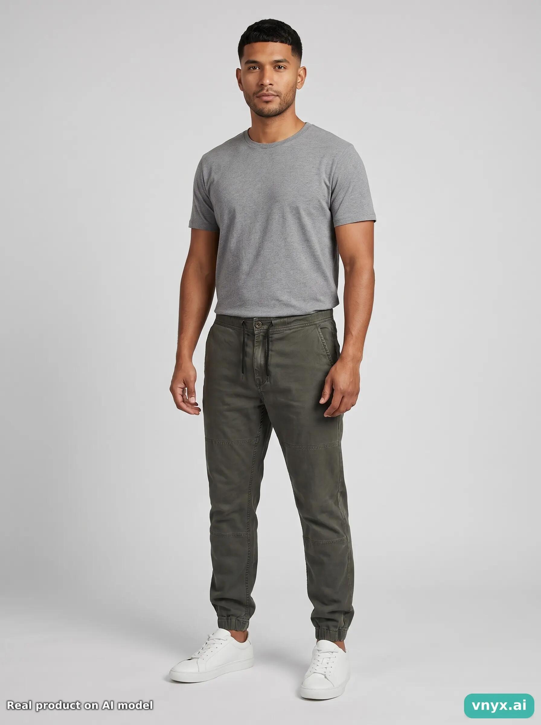 Second Life - Vintage Carhartt Olive Joggers Men 32 3/5